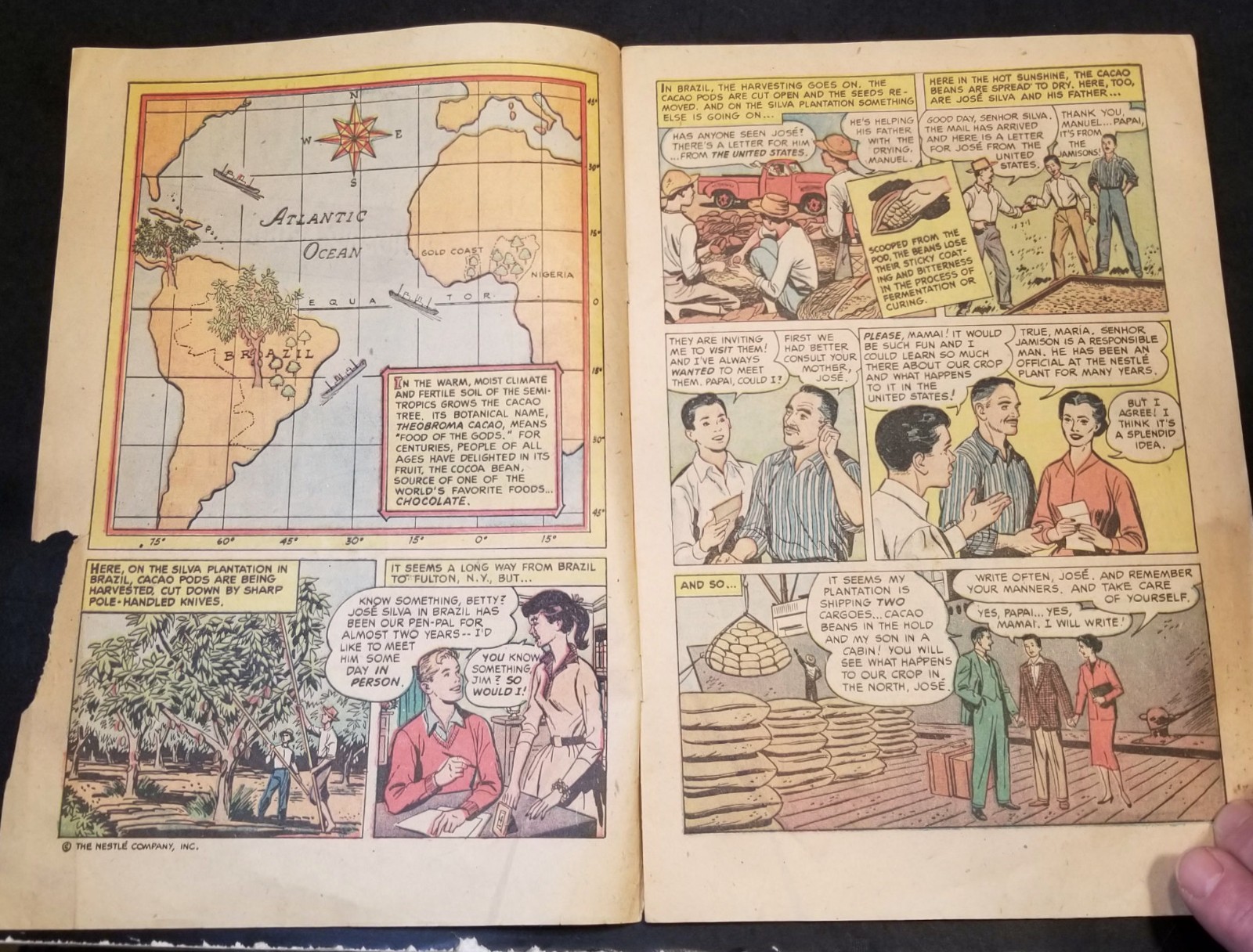 Nestlé Chocolate: Flavor of Friendship Industrial Promotional Comic World Cultur