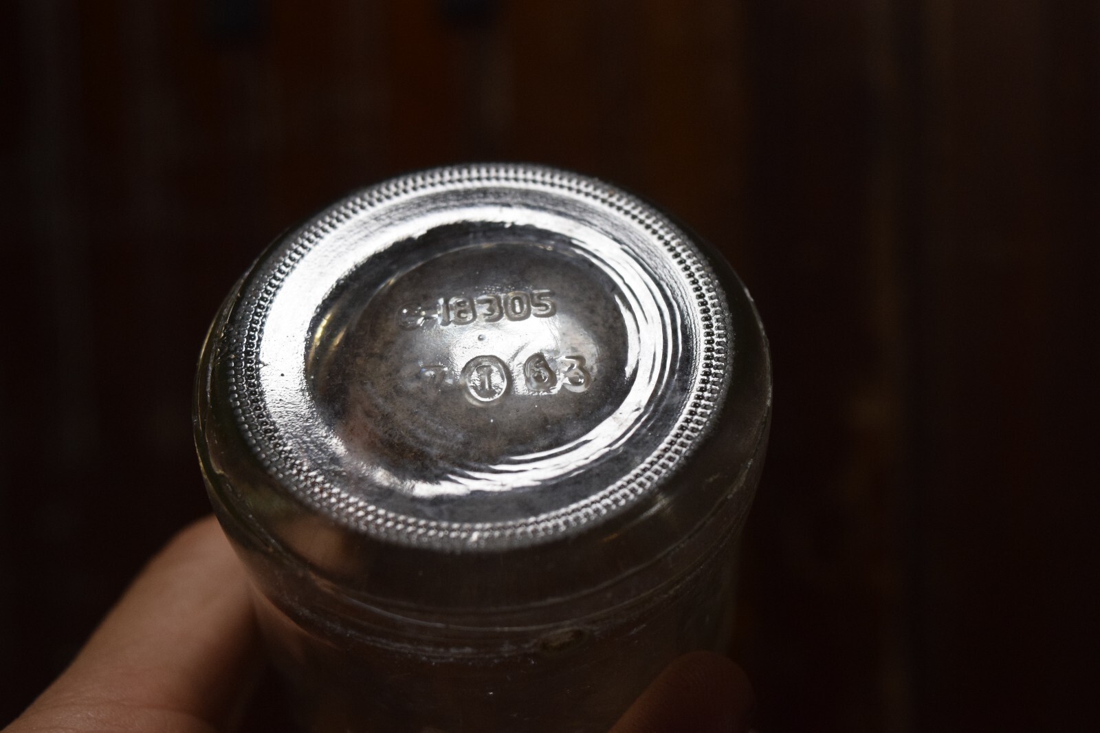 1963 VINTAGE 6-1/2oz. PEPSI COLA EMPTY BOTTLE SIGN OLD TIMEY SODA POP MALT SHOP