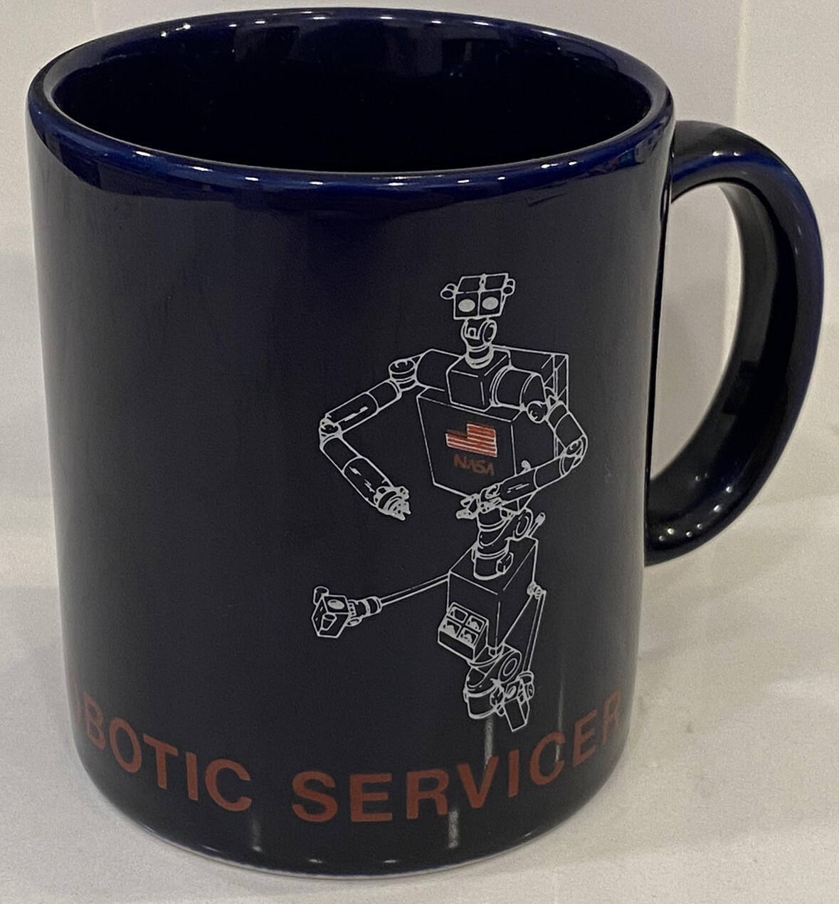 Vintage Ceramic Northrup Grumman Logo Flight Telerobotic Servicer Coffee Mug