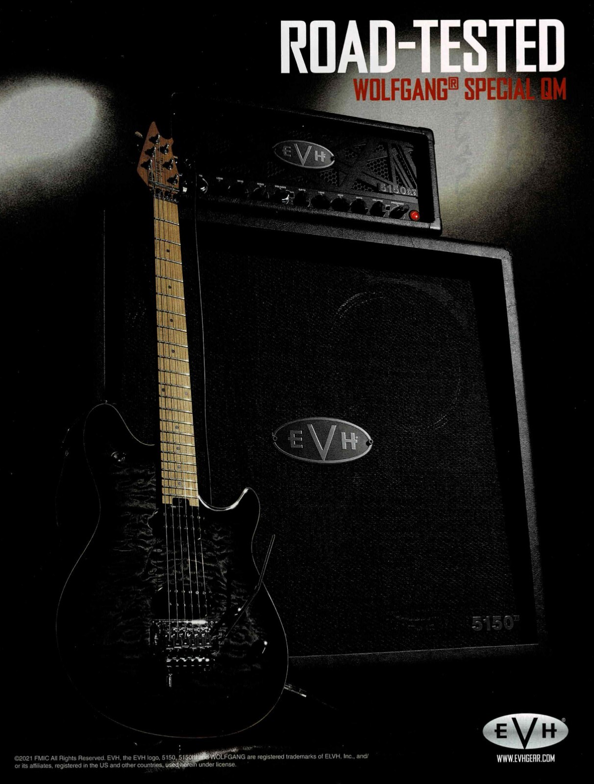 EVH WOLFGANG SPECIAL QM – 2021 Print Advertisement