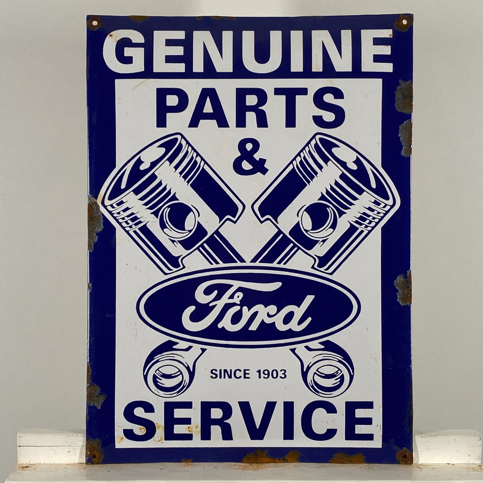 FORD – Advertising Sign – 51x37cm (20.1×14.6″) – Beautiful Garage Unique Signage