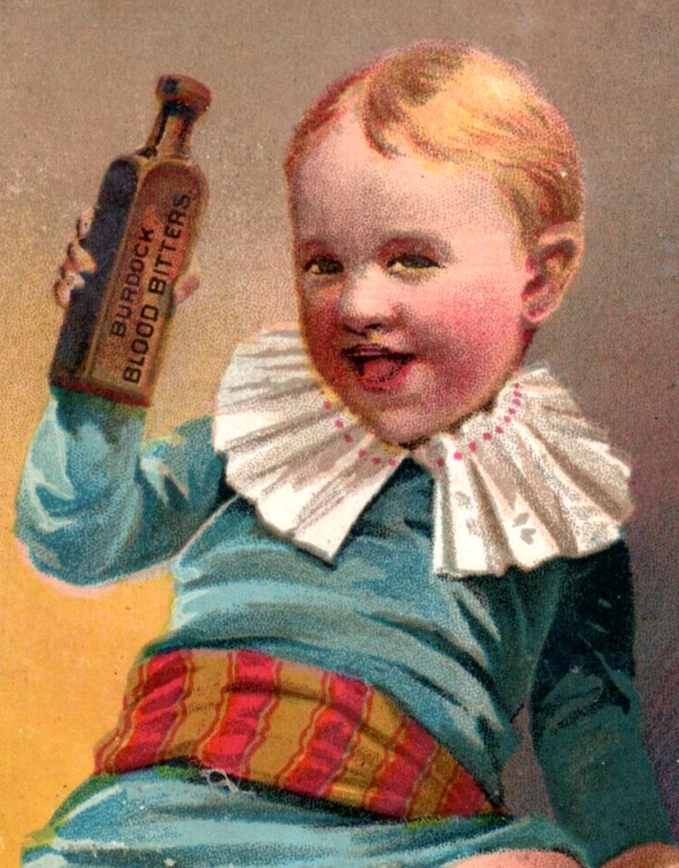 1880s C.H. Beedle & Co. Lawrence MA Burdock Blood Bitters Quack Medicine F190