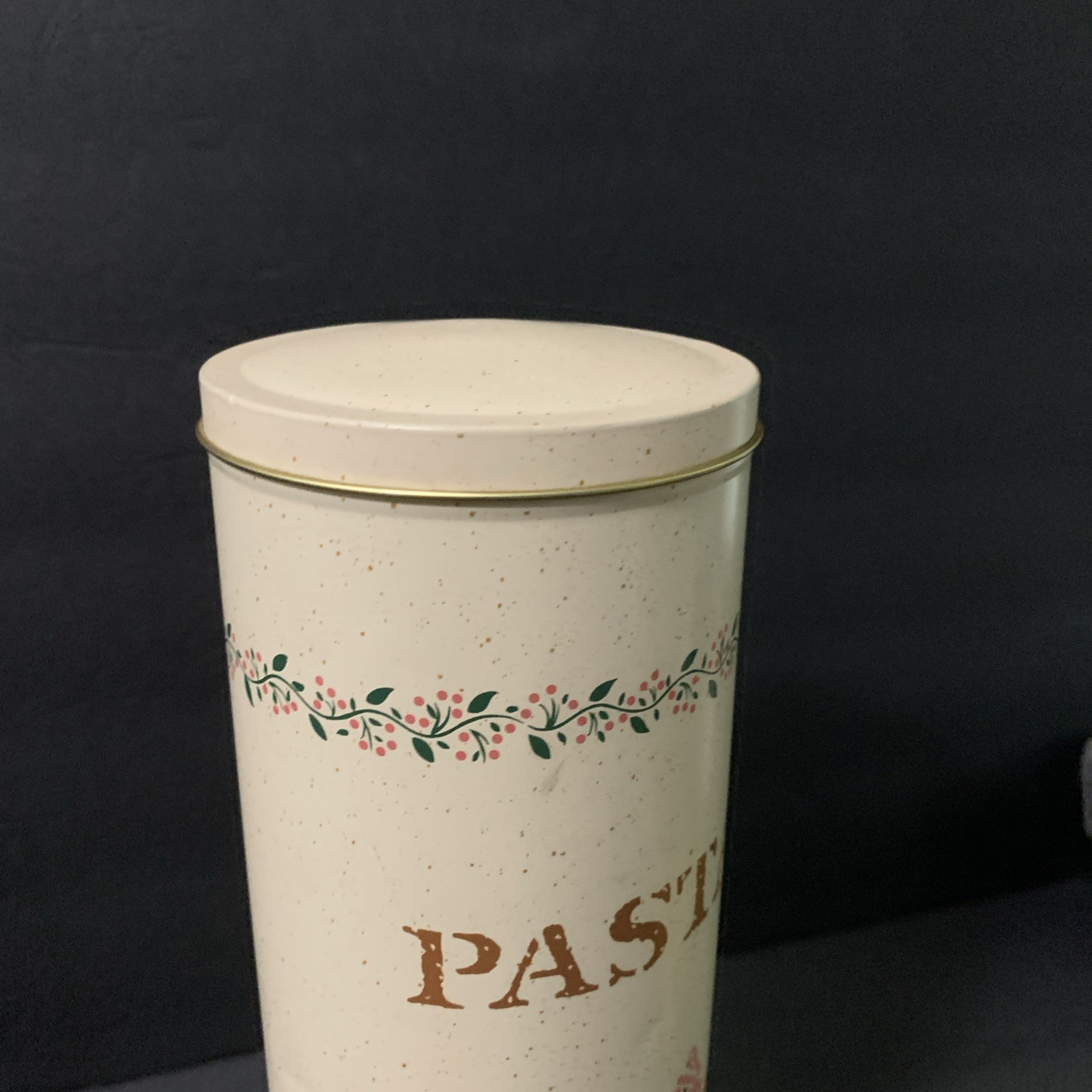 Decor The Tin Box Company Of America Kitchen Canister Vintage 1980’s