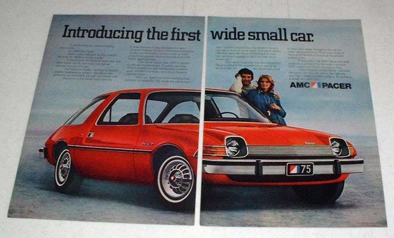 1975 AMC Pacer Car Ad – First Wide Small Car