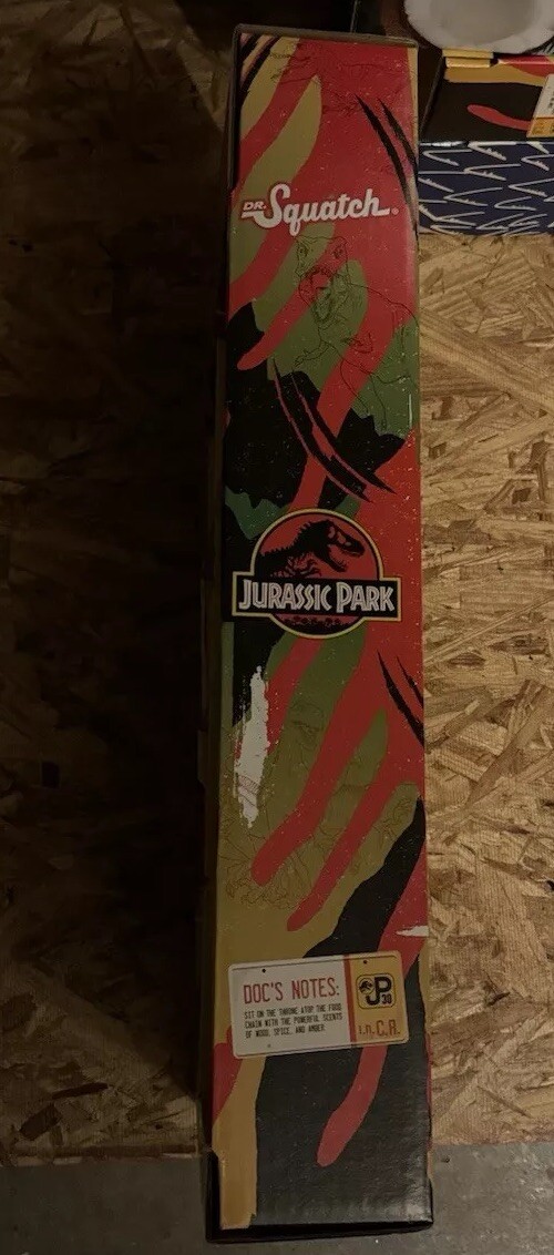 Dr. Squatch Sidekick Display Jurassic Park Limited Edition Rare