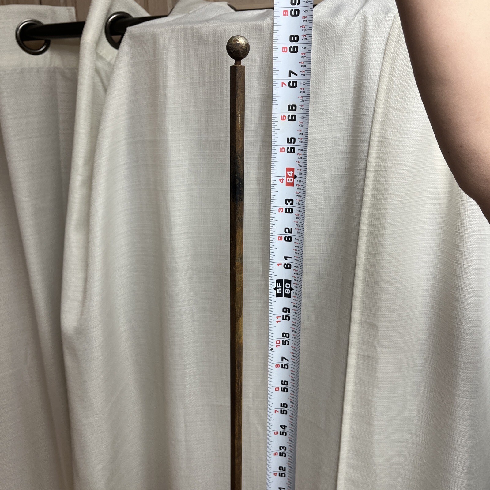 Antique 1940’s Adjustable Art Wire Mannequin Base Stand Pole Rack VTG Industrial