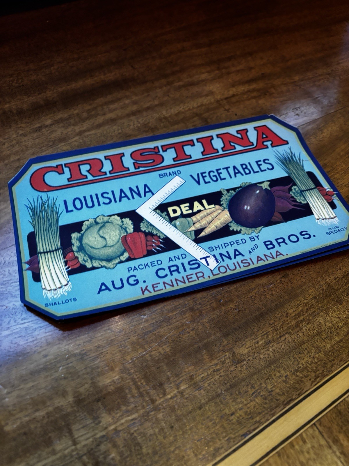 NEW ORLEANS 1940- CRATE LABELS * * * * NEW OLD STOCK! * * ADVERTISING