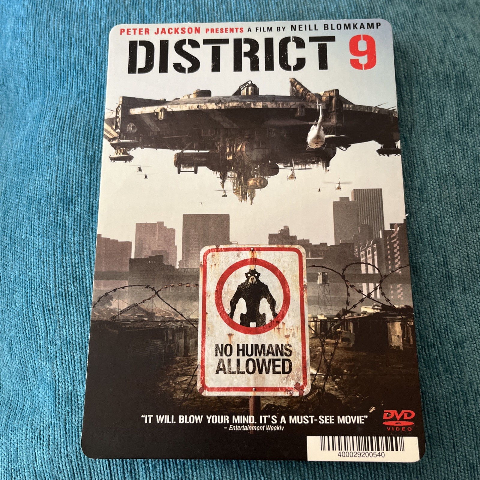 Blockbuster Movie Backer Card Mini Poster 5.5” x 8” District 9 – Neil Blomkamp
