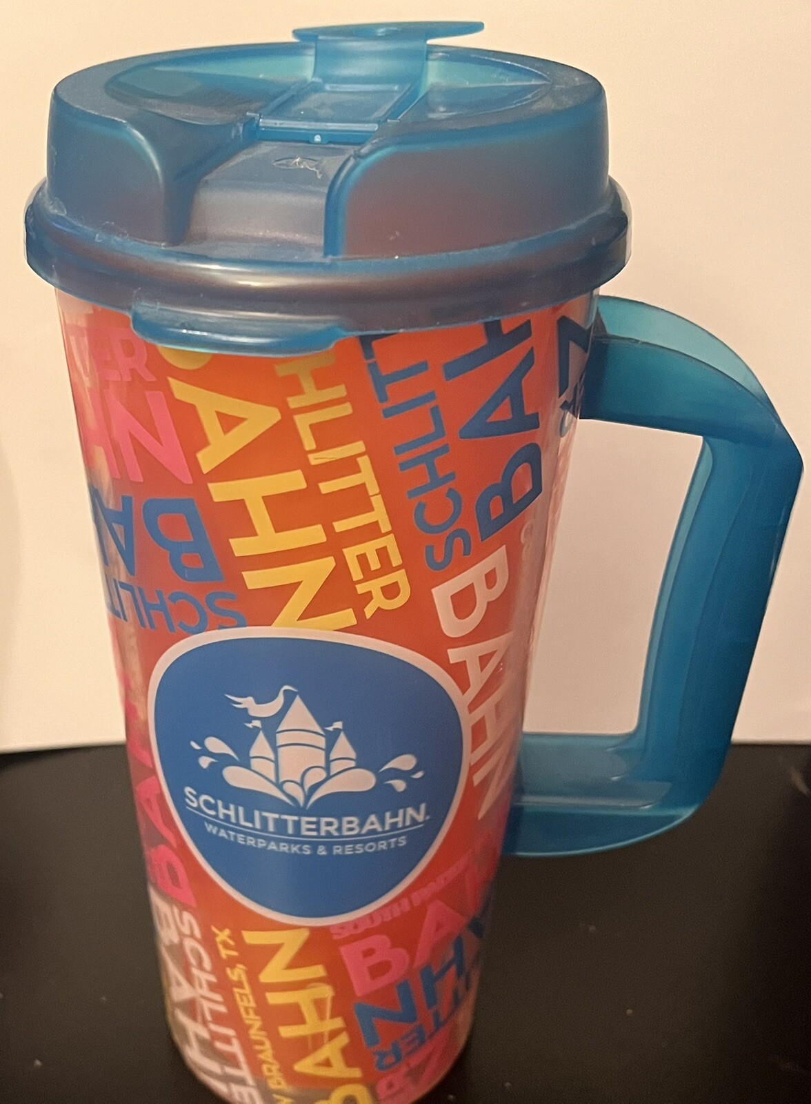 Whirley Schlitterbahn Waterpark Insulated Tumbler Mug & Lid