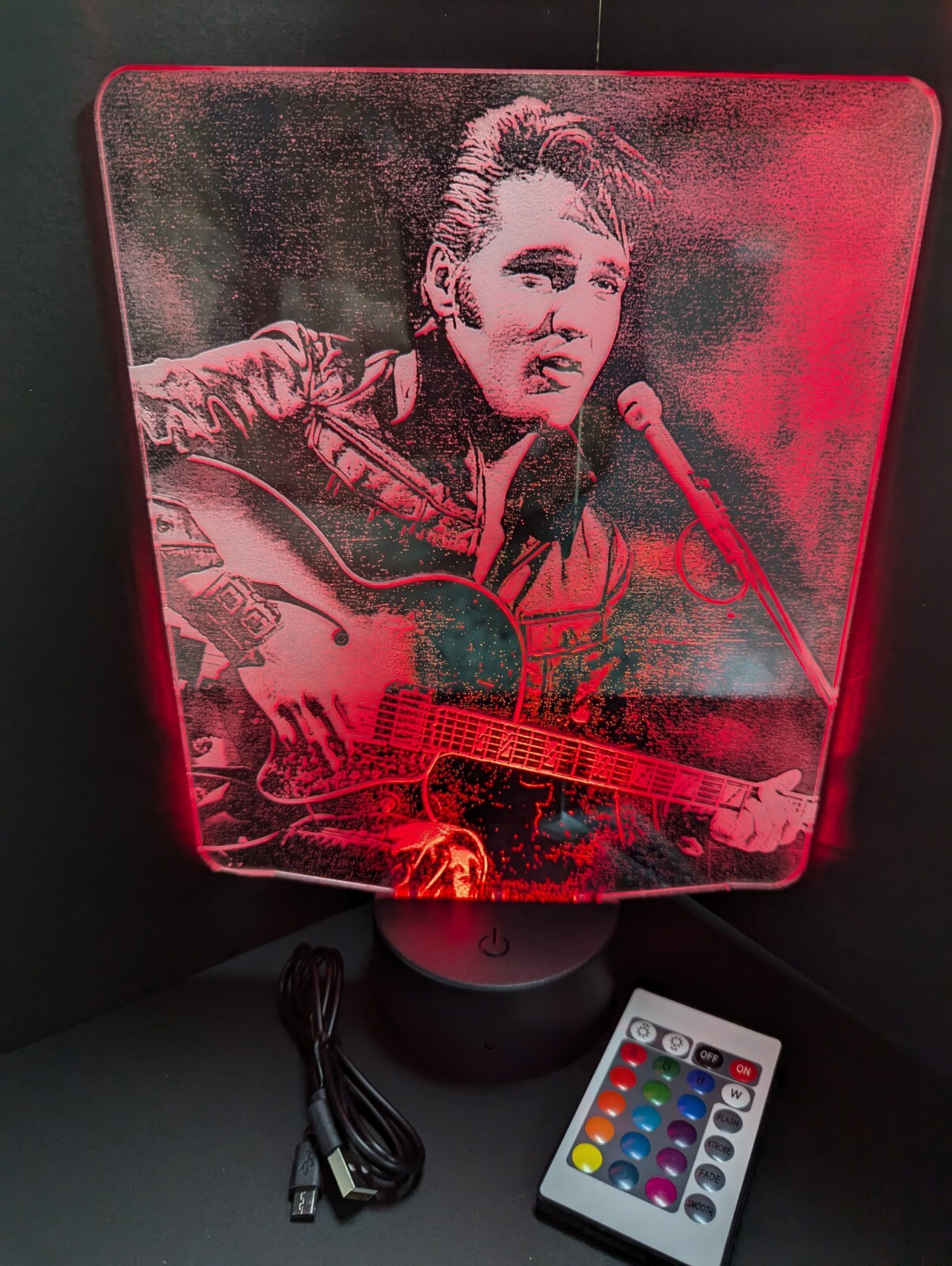 Elvis Presley L.E.D. Large light display #2