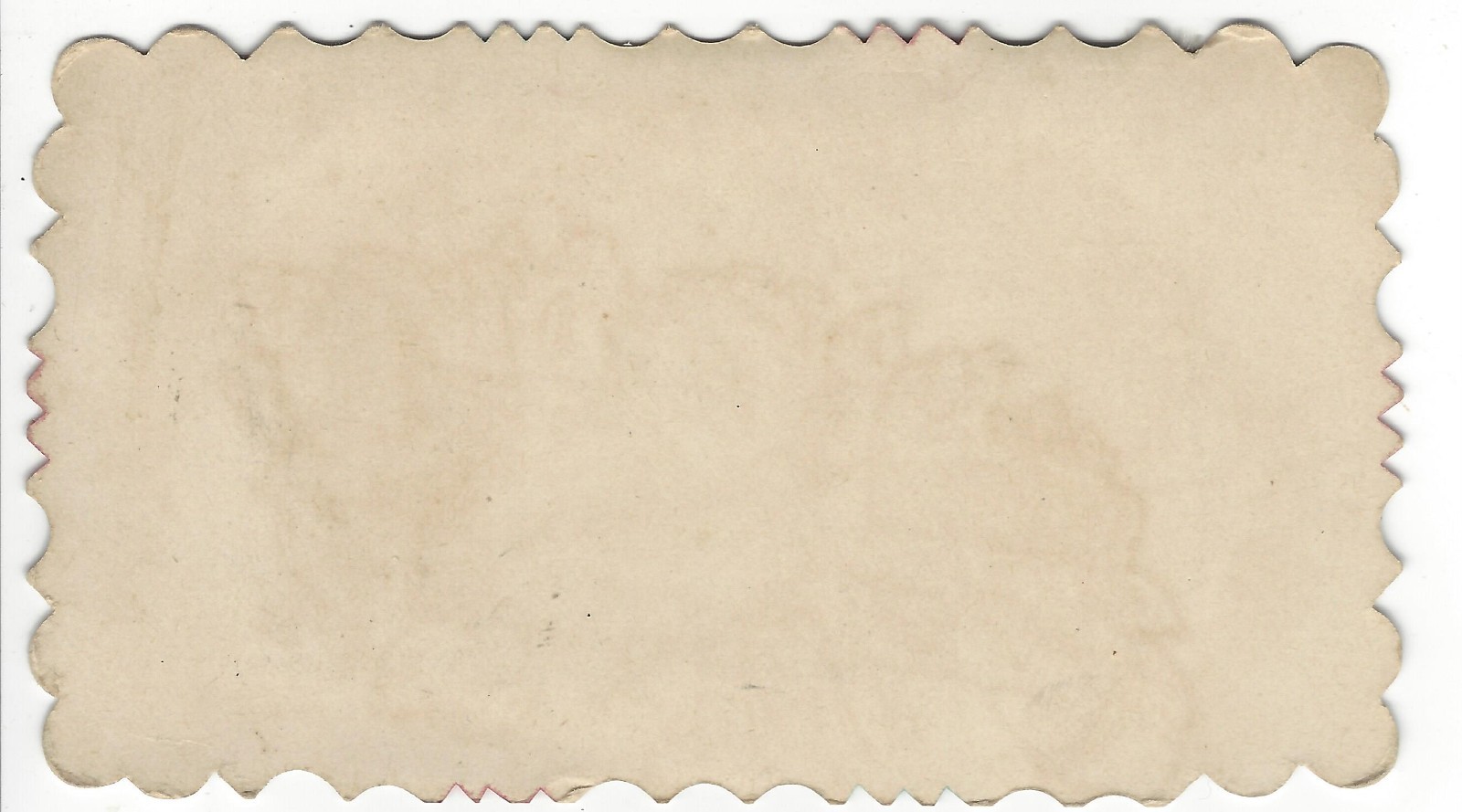 VTG Victorian Embossed Die Cut Gift Card Tag Believe My Love is Sincere w/ Dove