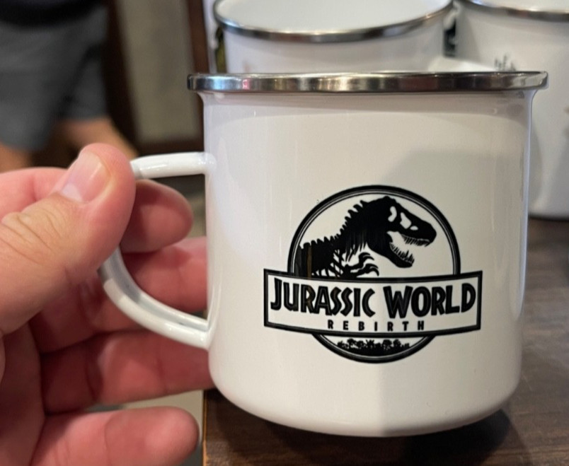 Universal Studios Exclusive Jurassic World Rebirth Camper Mug New