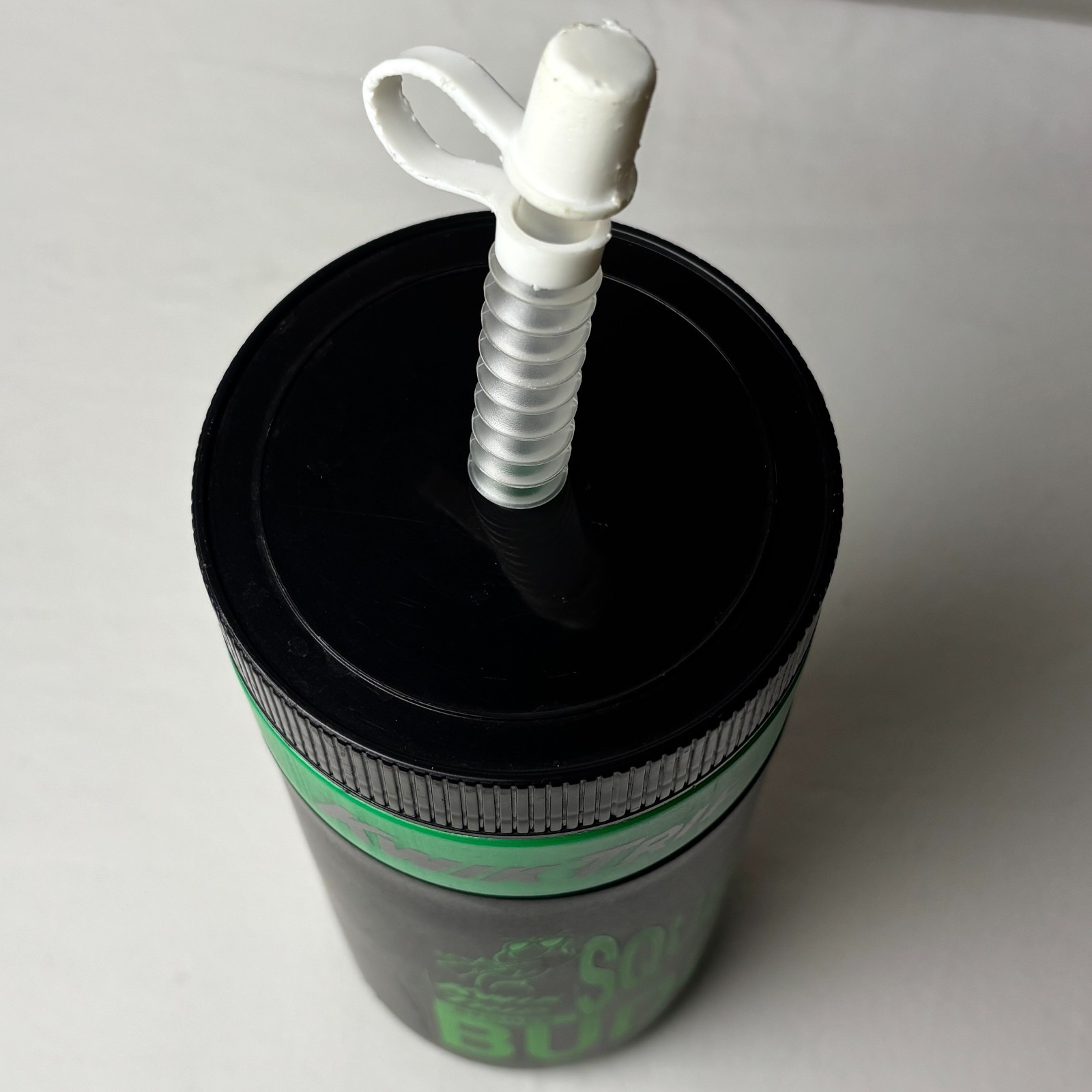 Vintage Kwik Trip Squeeze Buddy Bottle Wisconsin Gas Station Green 80s 90s