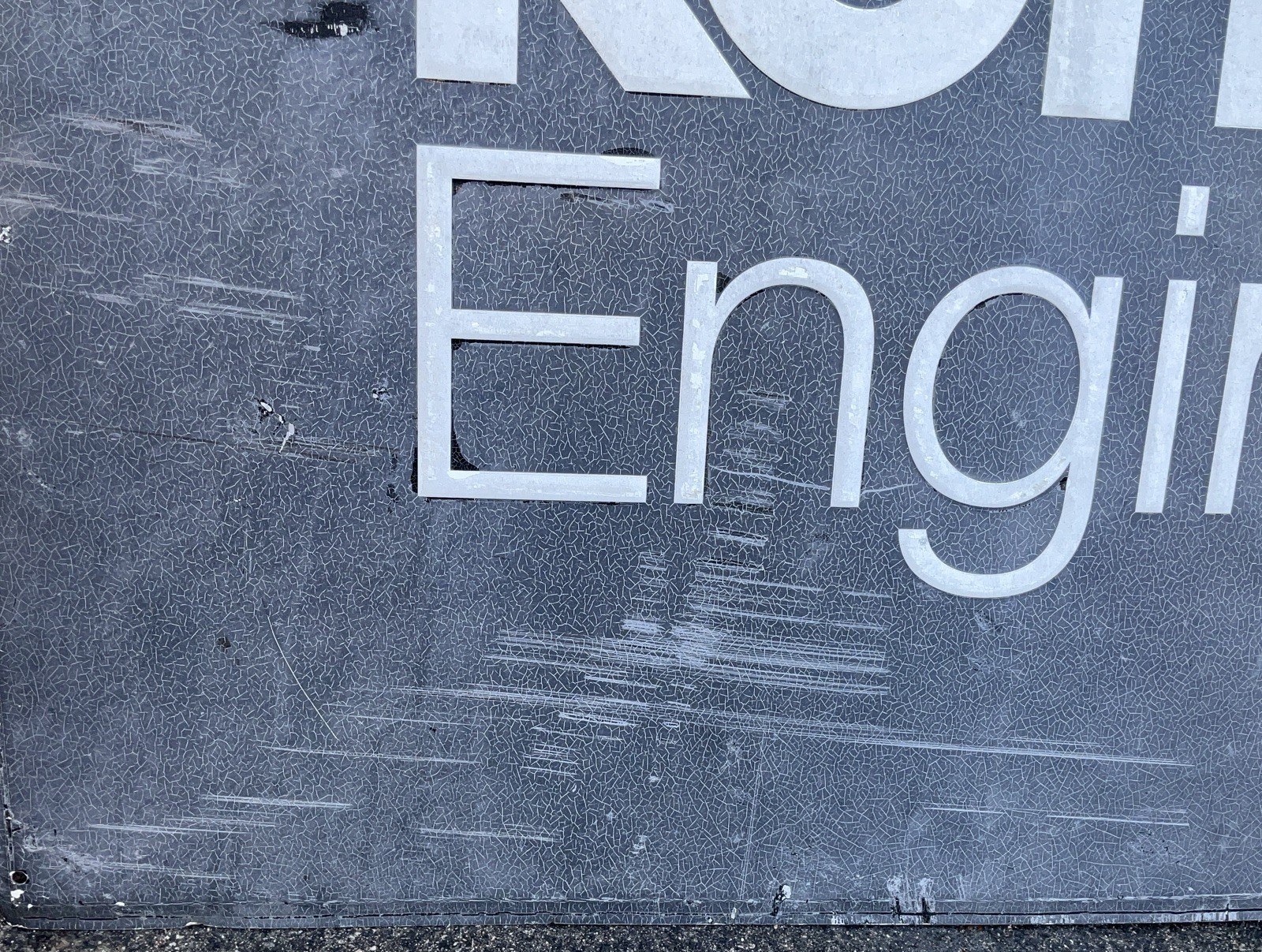 ORIGINAL KOHLER DEALER EMBOSSED METAL DELEARSHIP SIGN ENGINES PLUMBING