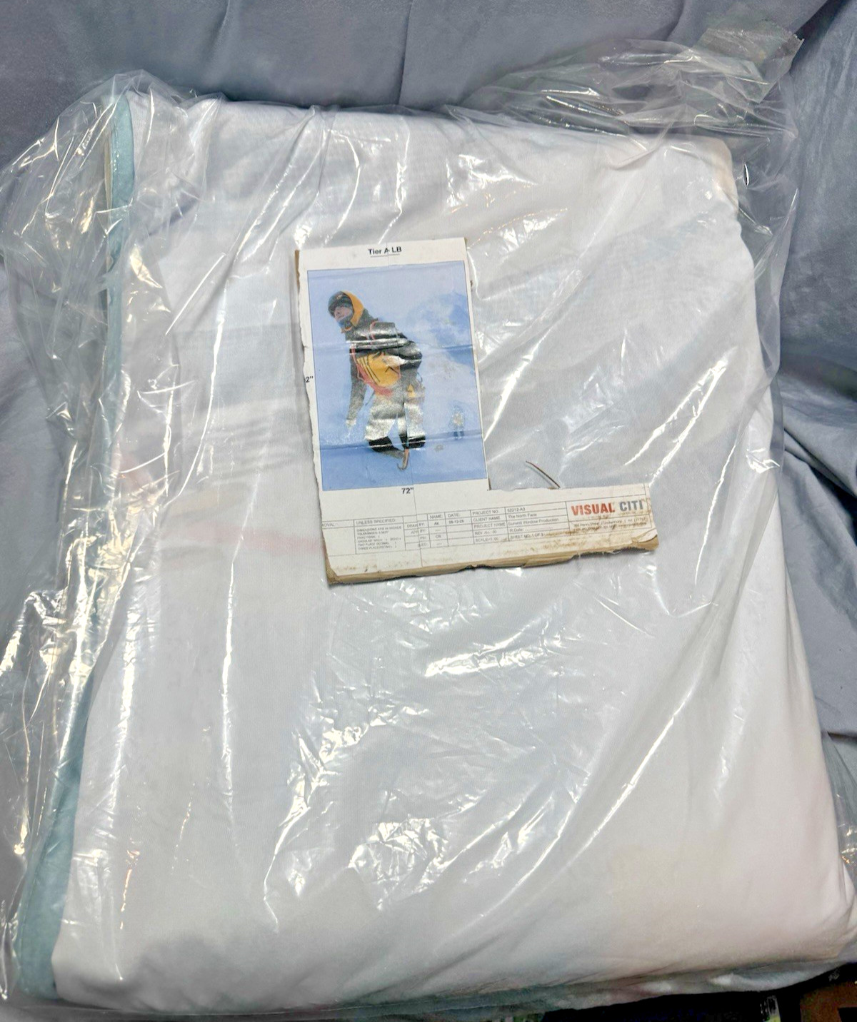 North Face Summit Series 72 Banner Tom Lafaille Mont Blanc Promo Store 2025