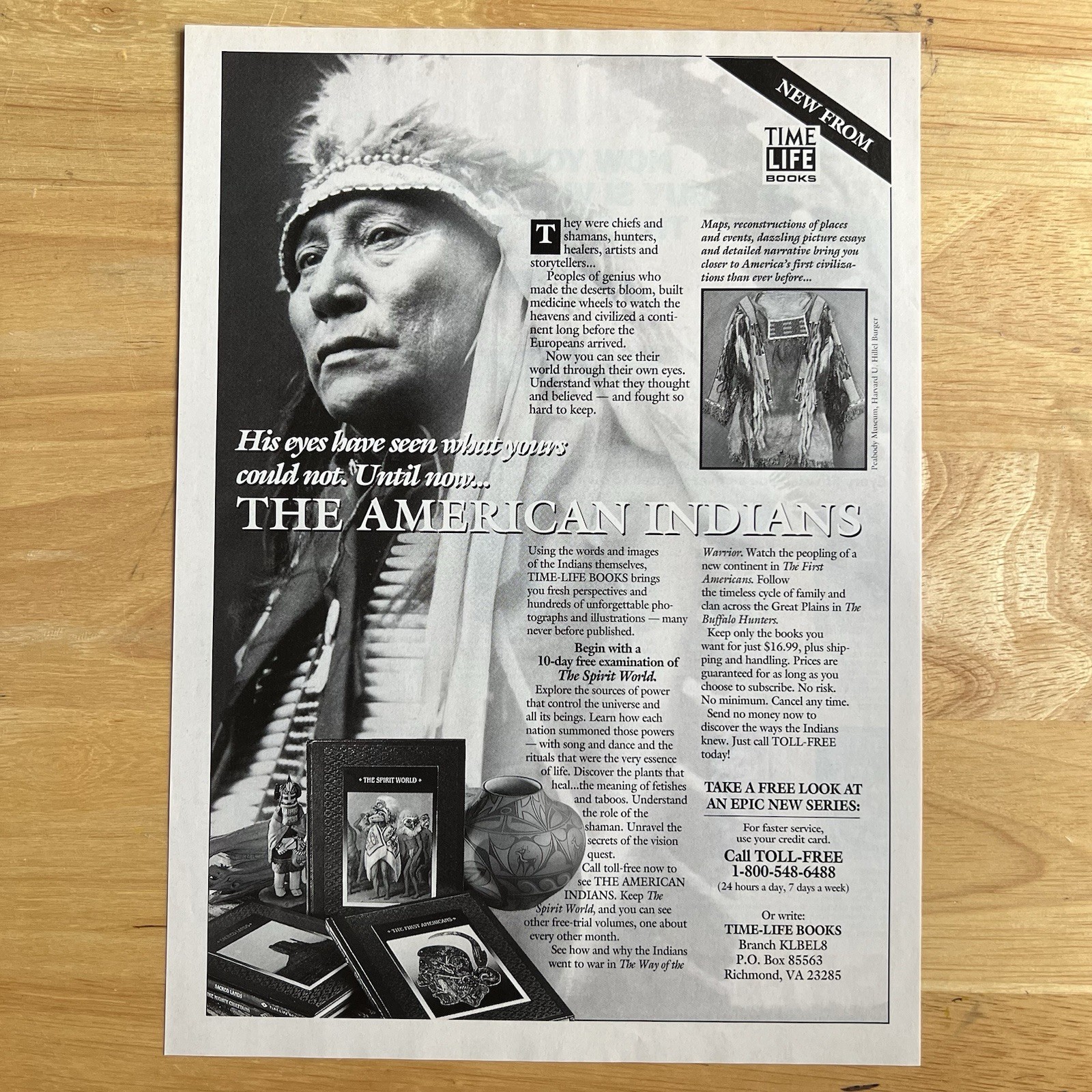 Vintage Time Life Books and Sports Illustrated Store Magazine Print Ads 1993