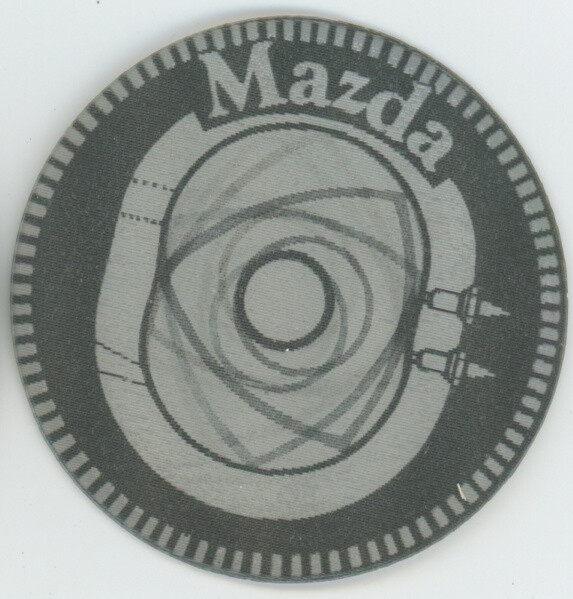 MAZDA Tough (Rotary) Engine / Tough Car VARI-VUE Round Motion Lenticular 2″ inch