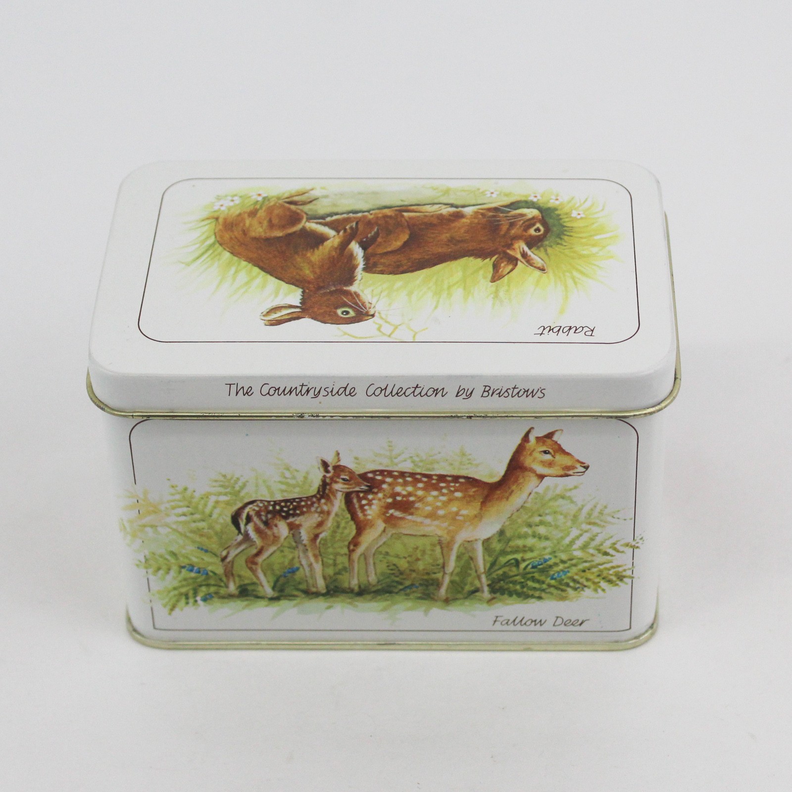 Vintage Bristow’s of Devon The Countryside Collection Empty Tin England