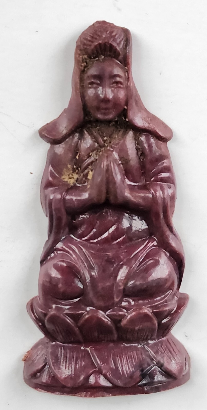 1954 Premium Cracker Jack Prize Toy Oriental Man in Lotus Position Unmarked