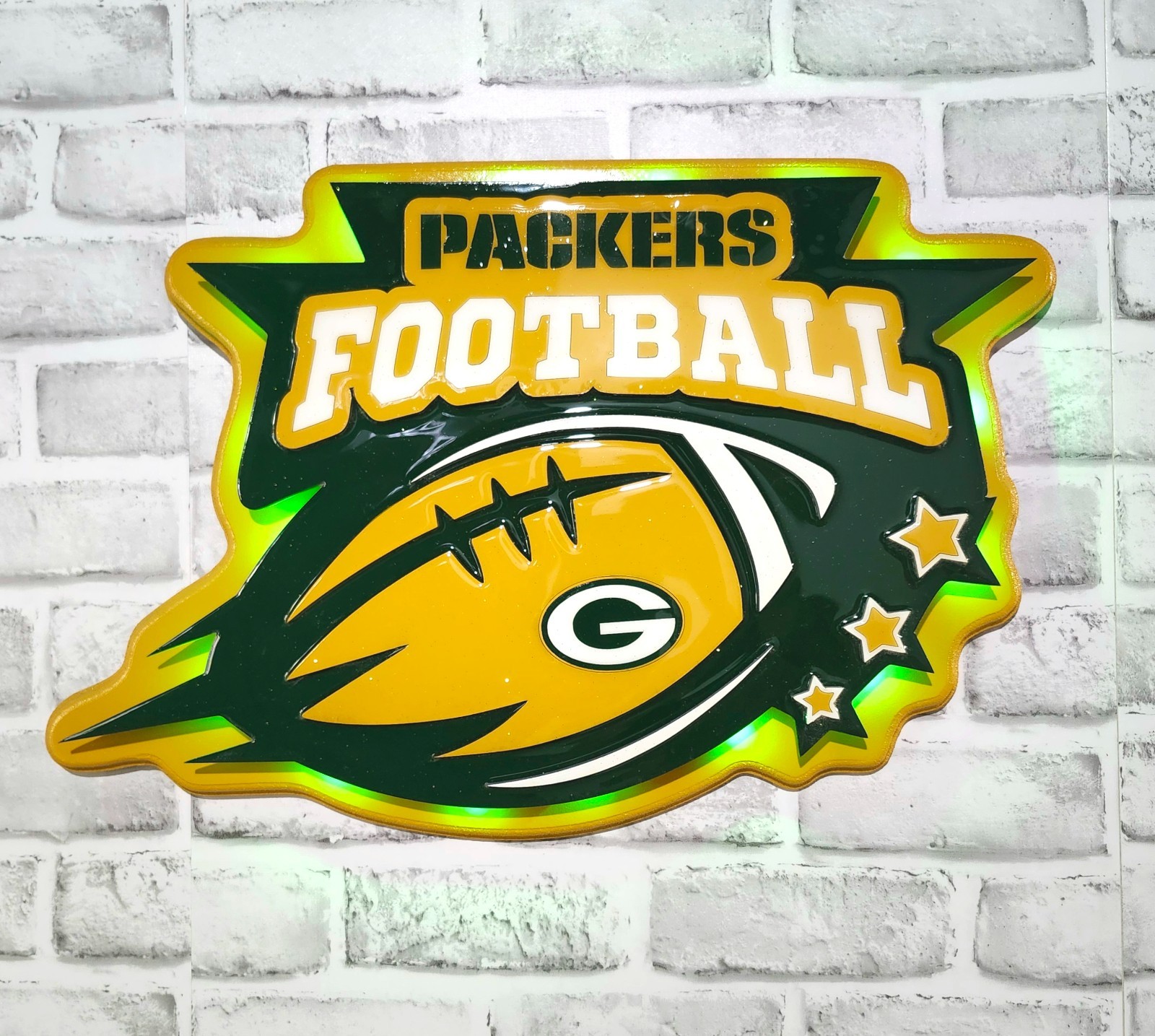 PACKERS Lighted Wall Art with Remote
