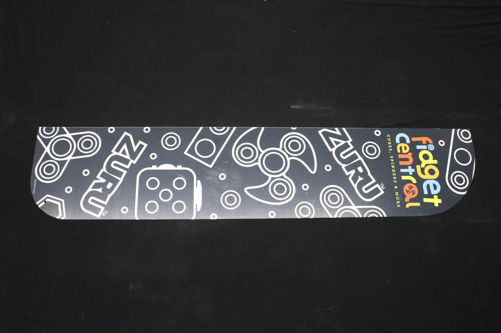 Toys R Us Geoffrey Retail Sign Store Aisle Display 48X10 Zuru Fidget Toy Central