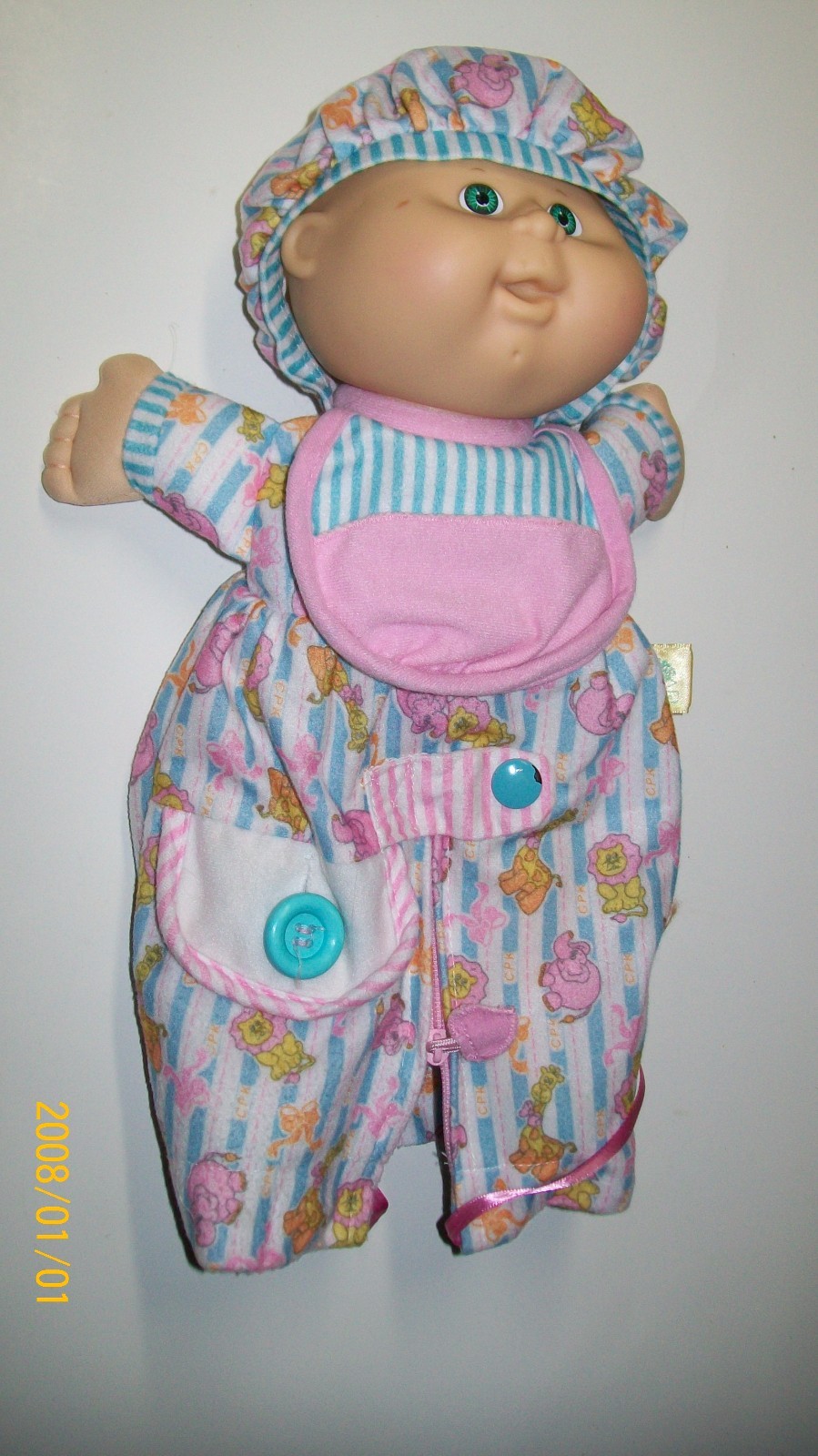 CABBAGE PATCH KID DOLL HASBRO BABY CRIB DOLL 003