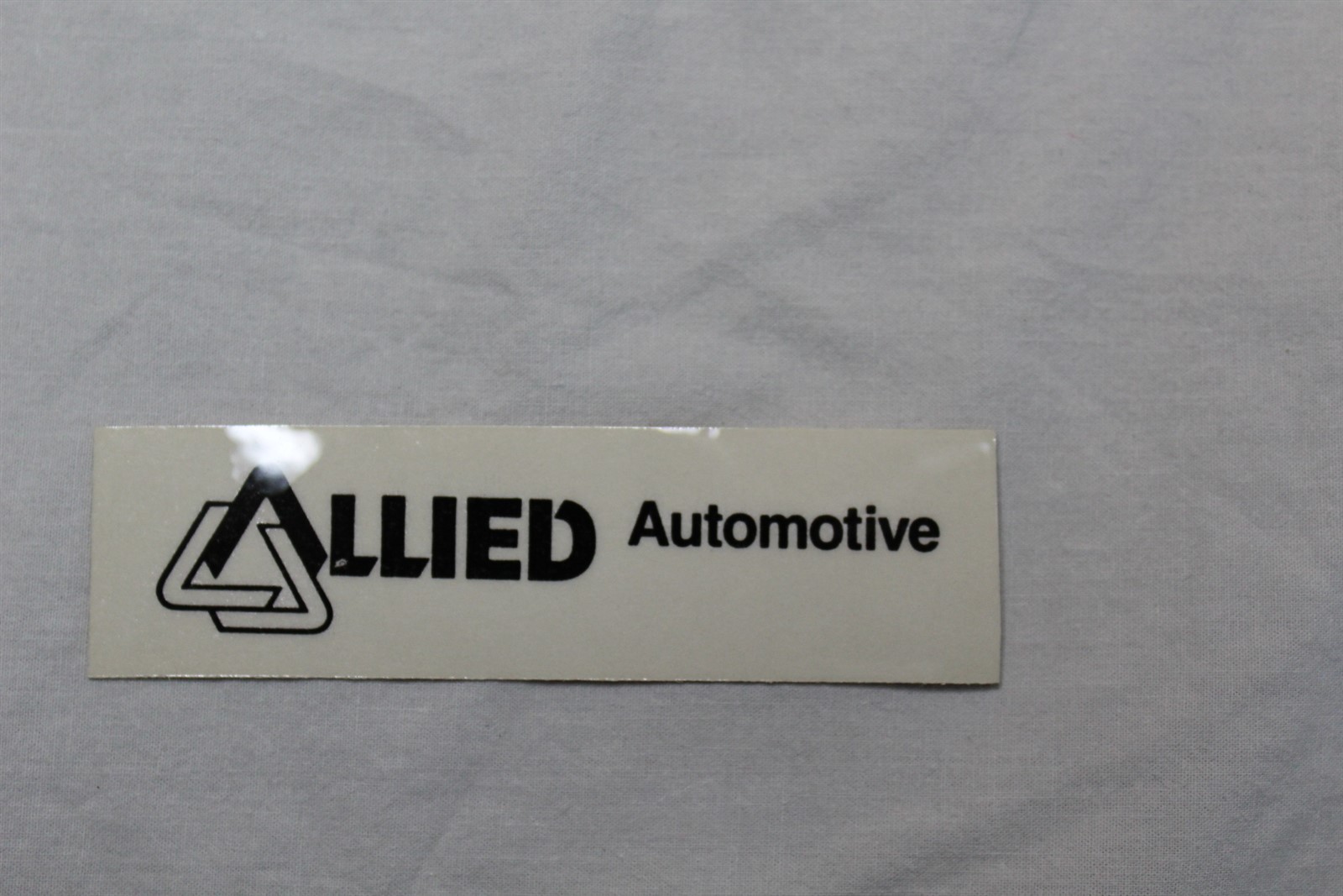 Sticker Label Advertising Allied Automotive Collectible Decal