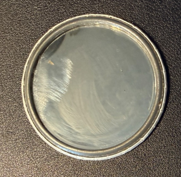 Vintage “The State Life Insurance Co.” 2-1/2″ Dia. Purse Mirror. Indianapolis.