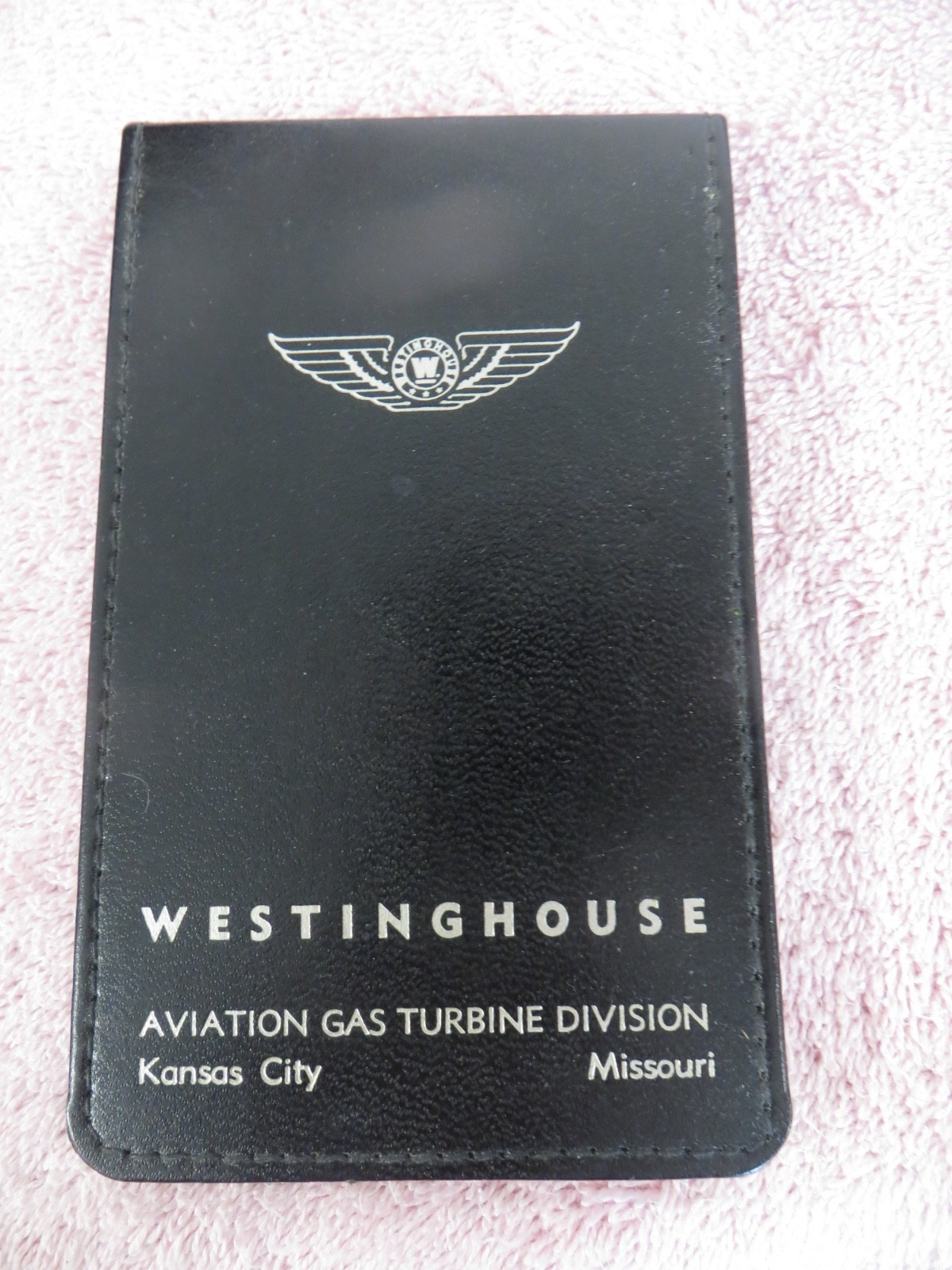 Vtg Westinghouse Note Pad – Aviation Gas Turbine Division – Kansas City MO