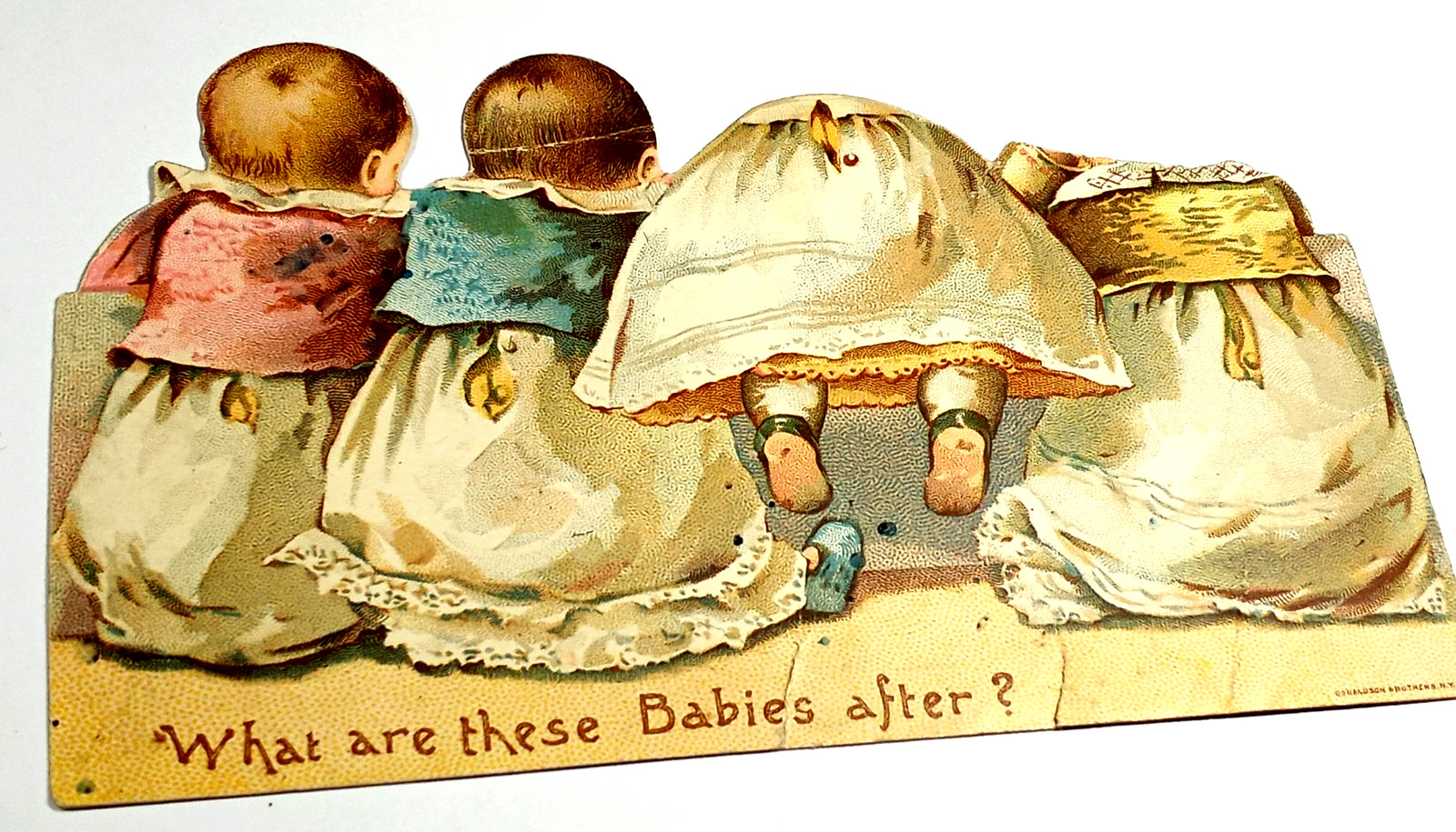 Vintage Trade Card Lactated Food Wells Richardson & Co Milk Free Shipping