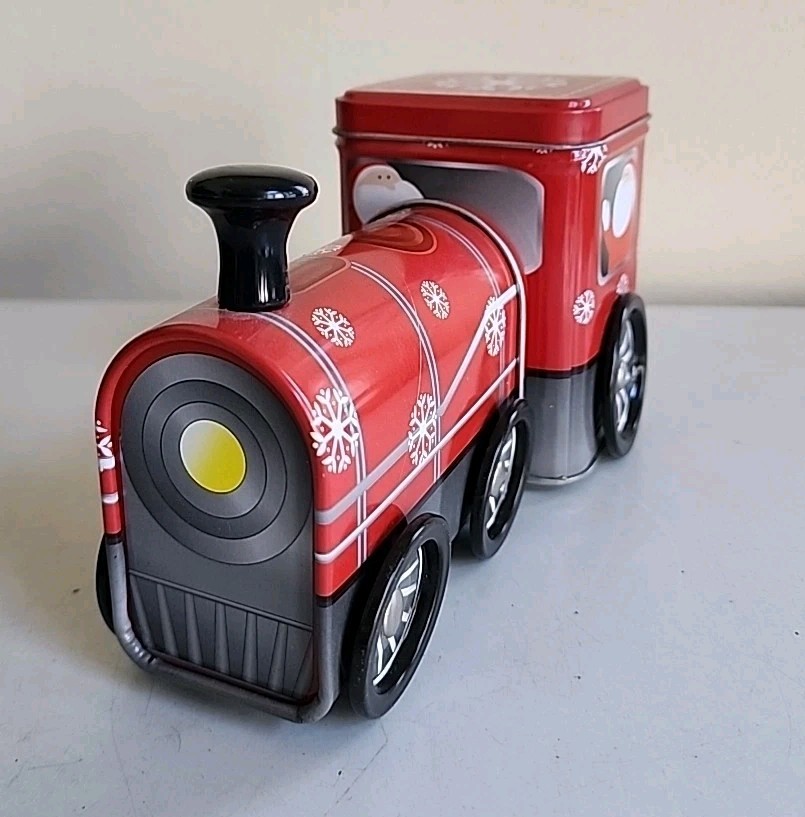 Holiday Santa Train Merry Christmas, The Tin Box Company Of America, Storage