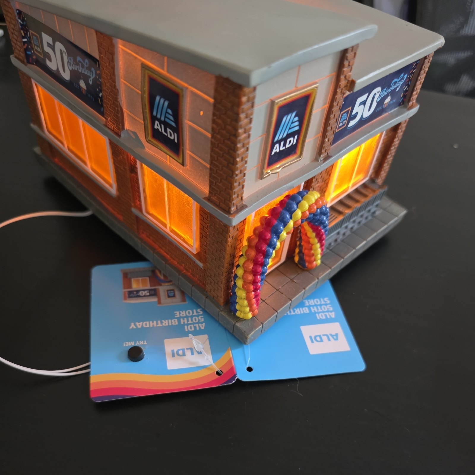 Aldi 50th Birthday Light Up Store 2026, NEW