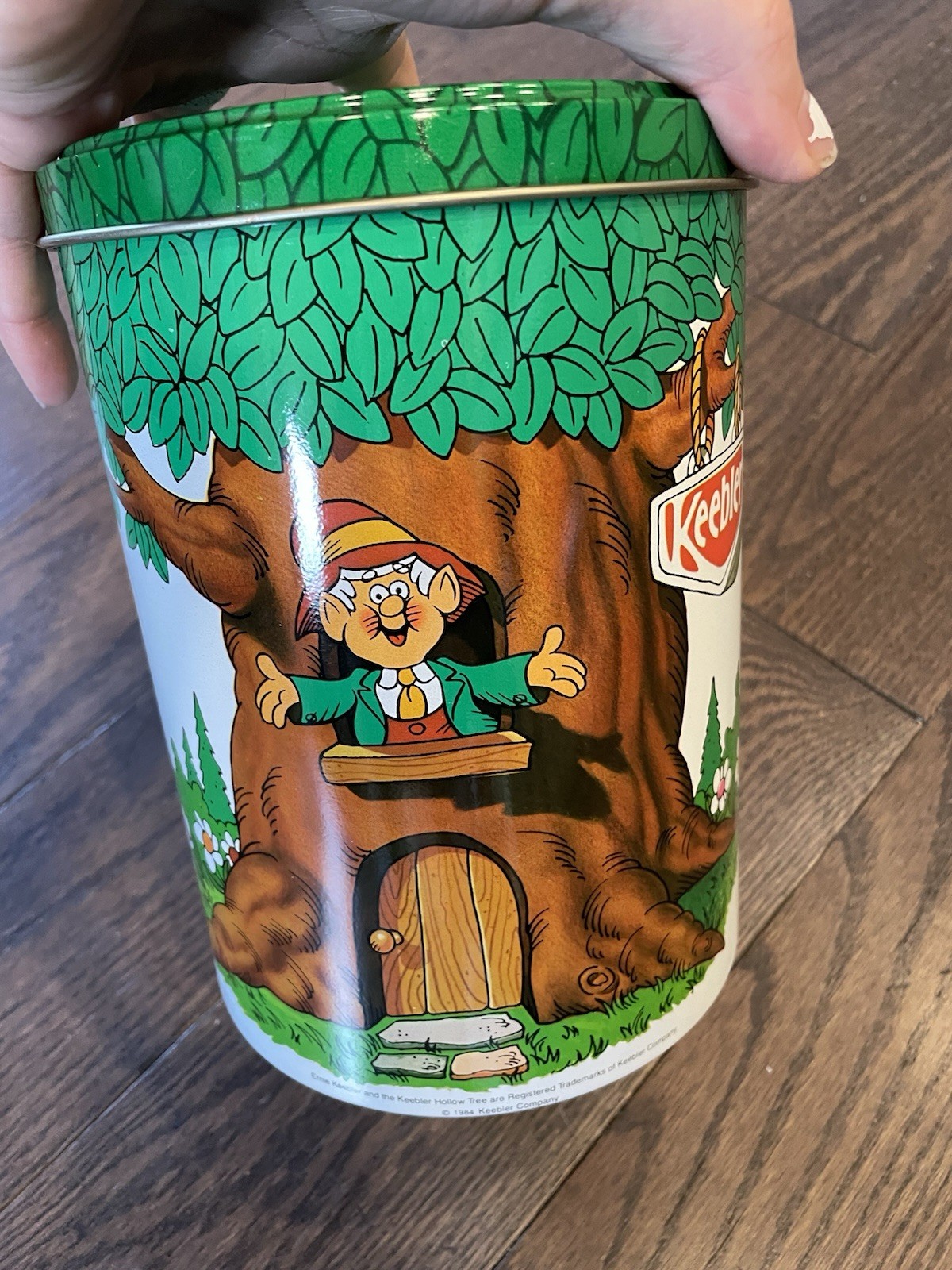 Keebler Co. 1984 Ernie Keebler & The Hollow Tree Collector Tin