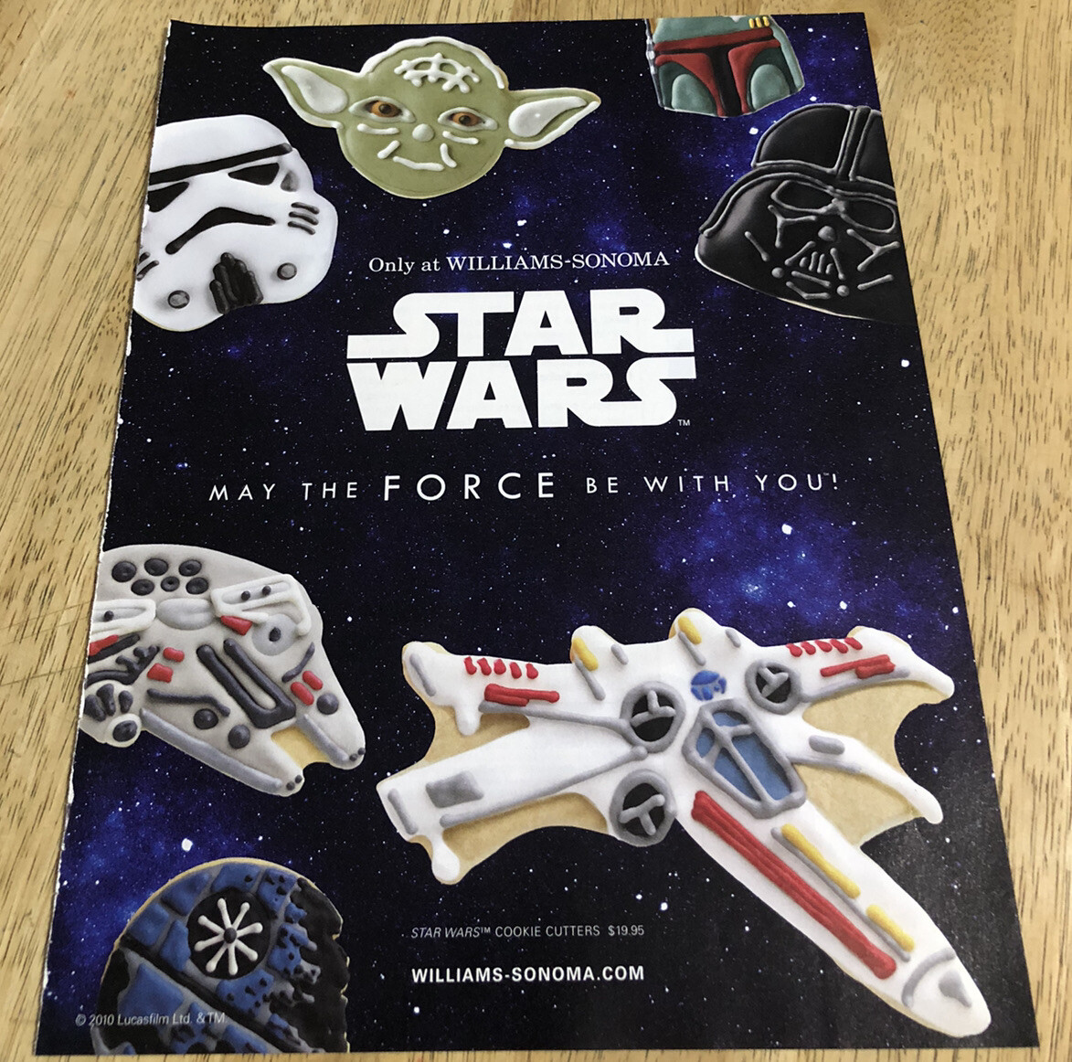 2010 Star Wars Cookie Cutter Ad – Magazine Print Ad