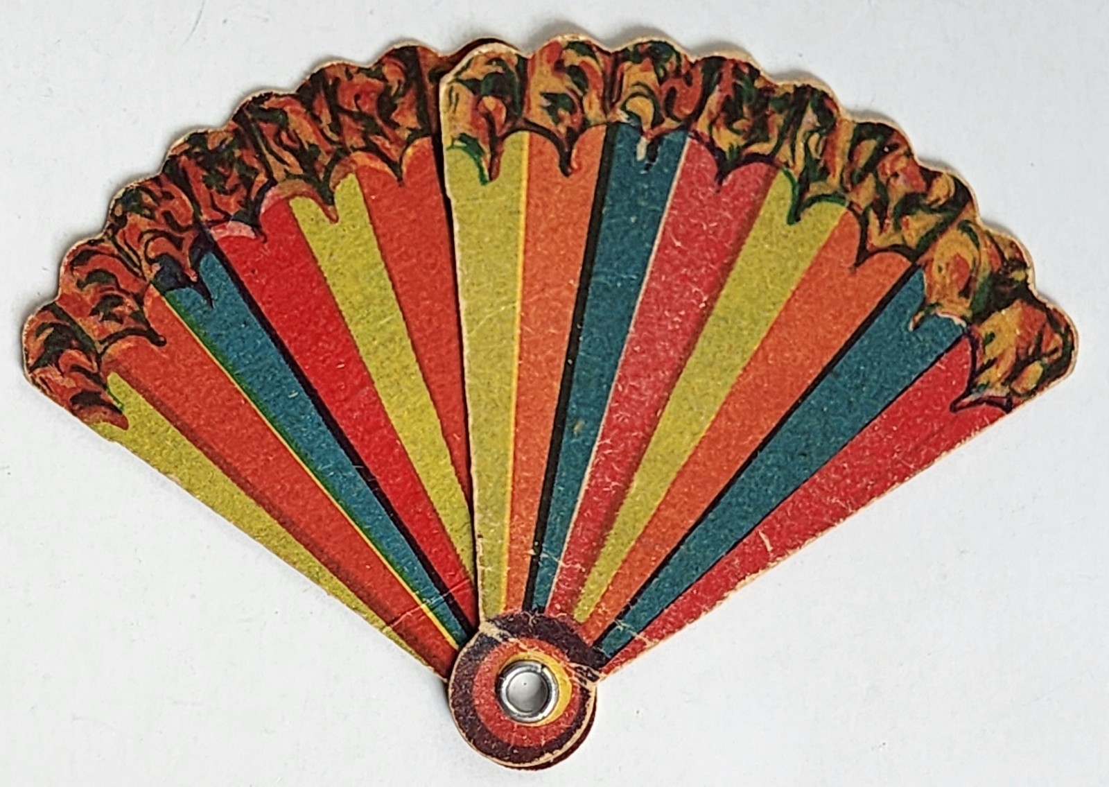 1950 Vintage Premium Cracker Jack Prize Fan Toy
