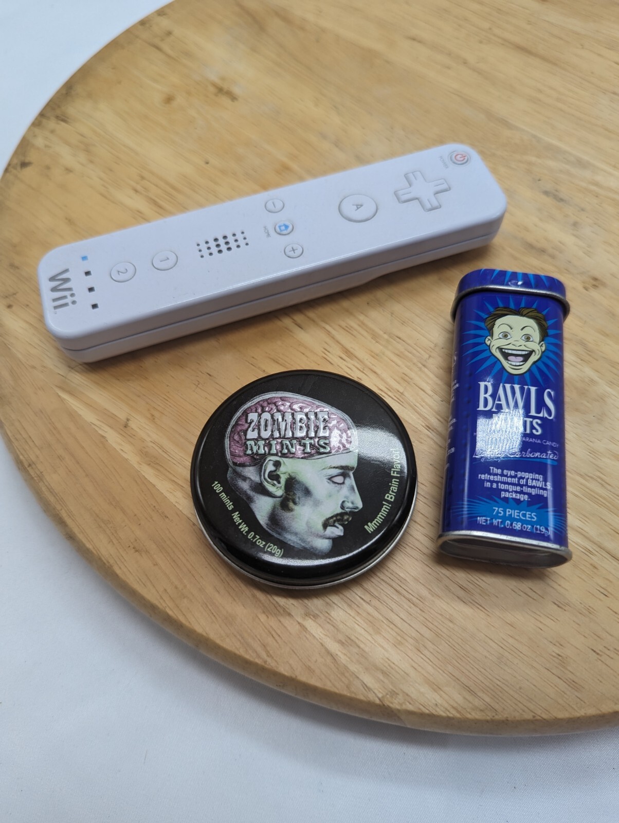 3 Mint Tins-Bawls, Wii, Zombie