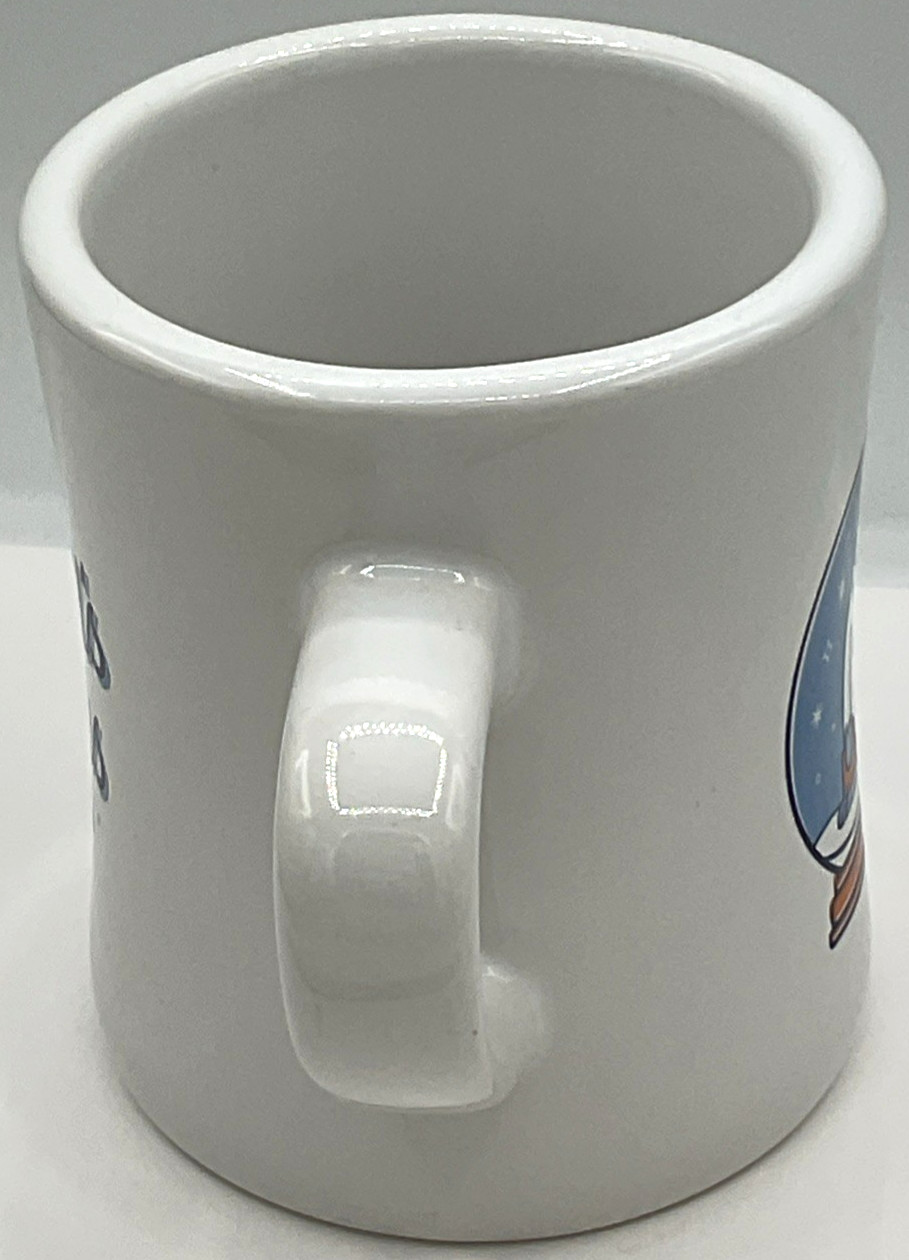 Powell’s Books Yeti Ceramic Coffee Mug Independent Bookstore Portland OR Snow