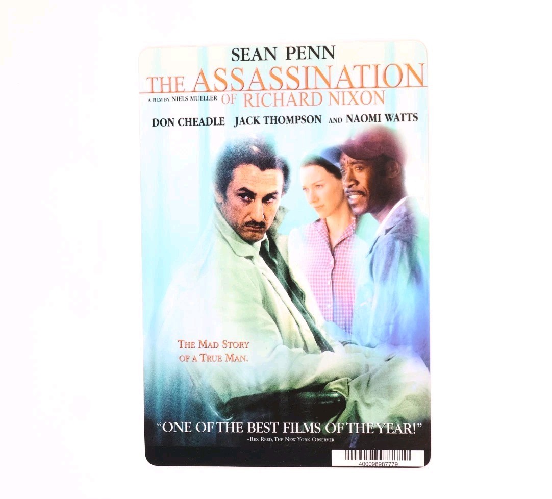 Original Blockbuster Video Card – The Assassination of Richard Nixon NO MOVIE