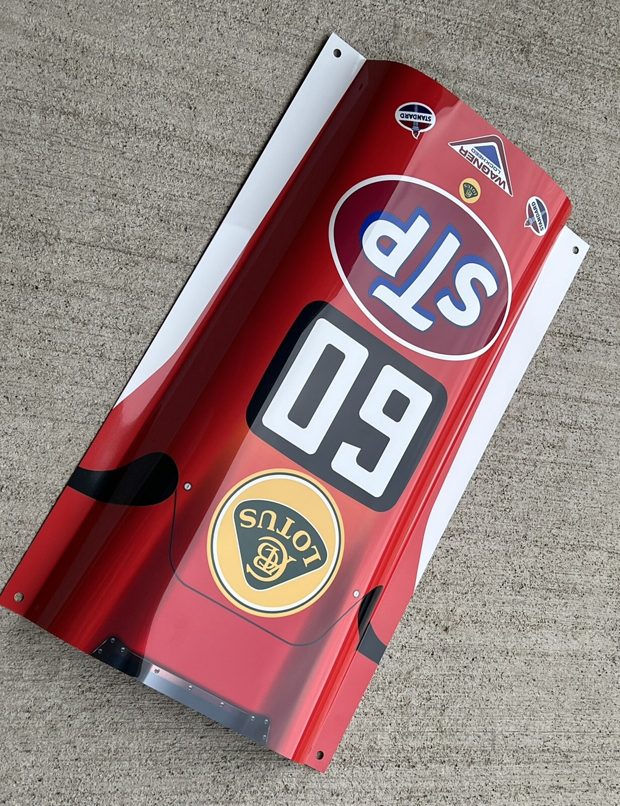 WOW!! Indy 500 Paxton Turbine Race Car 1968 3D Wall Art