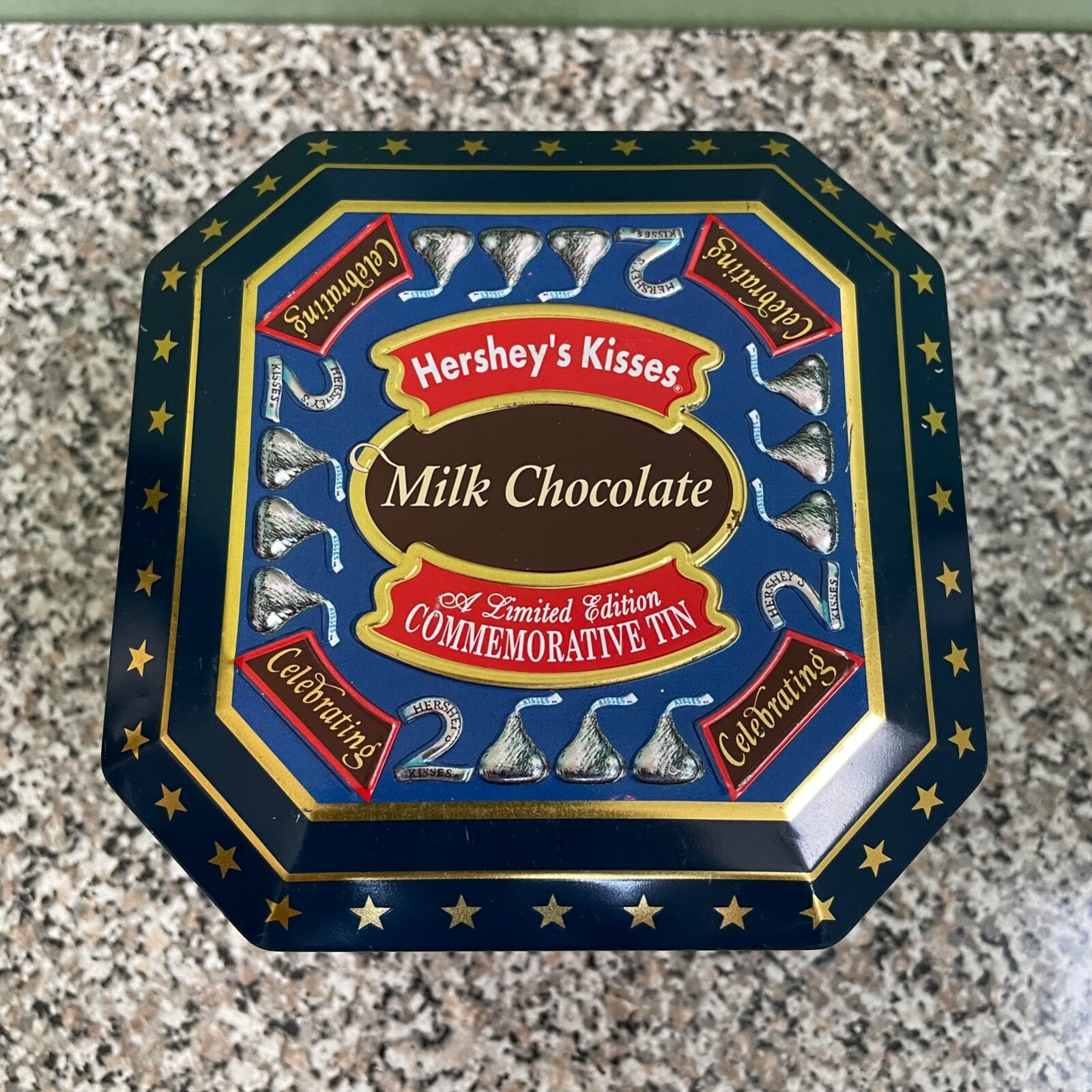 Vintage Collector Tin, Hershey’s Millennium Series Canister #4, 1999