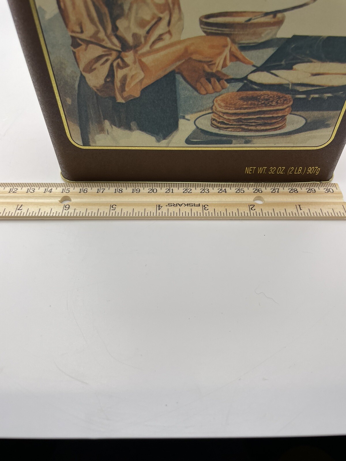 Vintage Pillsbury Hungry Jack PanCake Mix(Empty) Tin Box