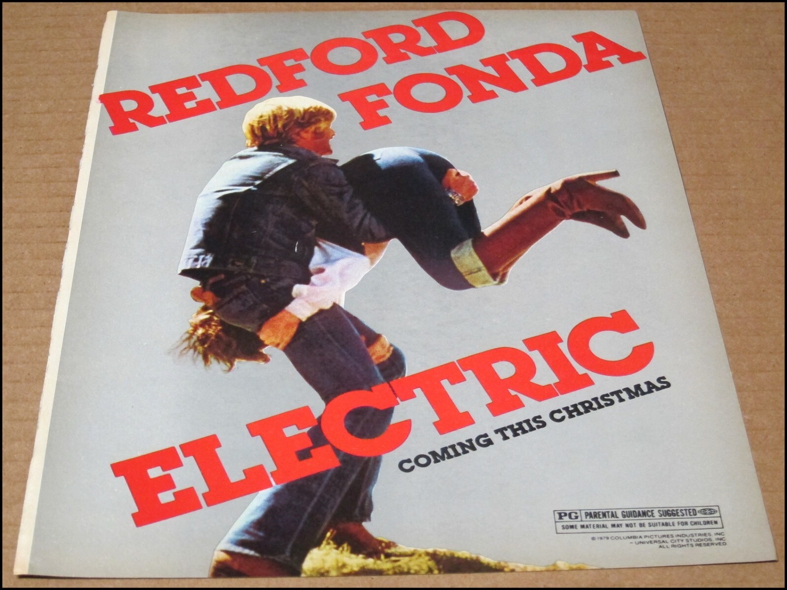 1979 Benson & Hedges Cigarettes Print Ad The Electric Horseman Redford Fonda