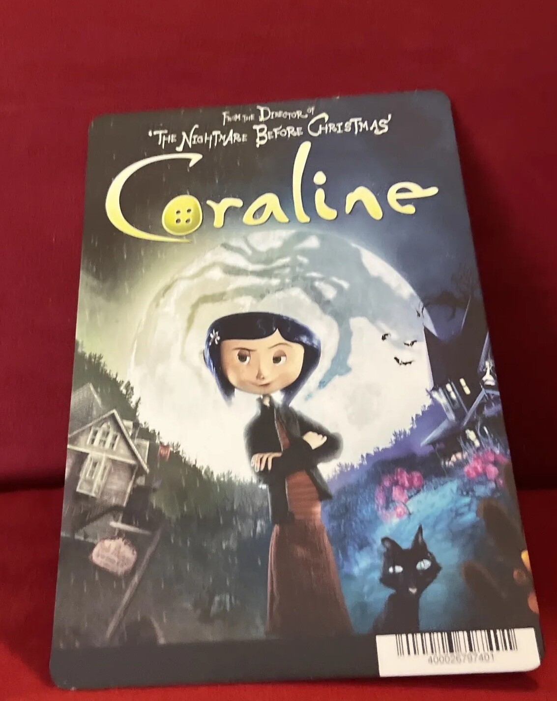 Blockbuster Movie Backer Card Mini Poster Art 5.5” x 8” Coraline Henry Selick