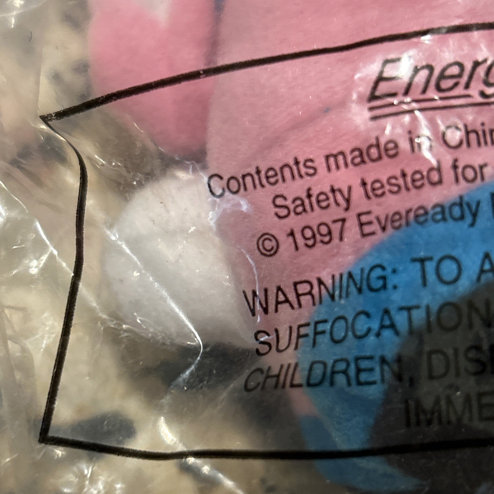 Vintage Energizer Bunny 1997 Eveready Battery 7″ Stuffed Plush Promo & Ornaments