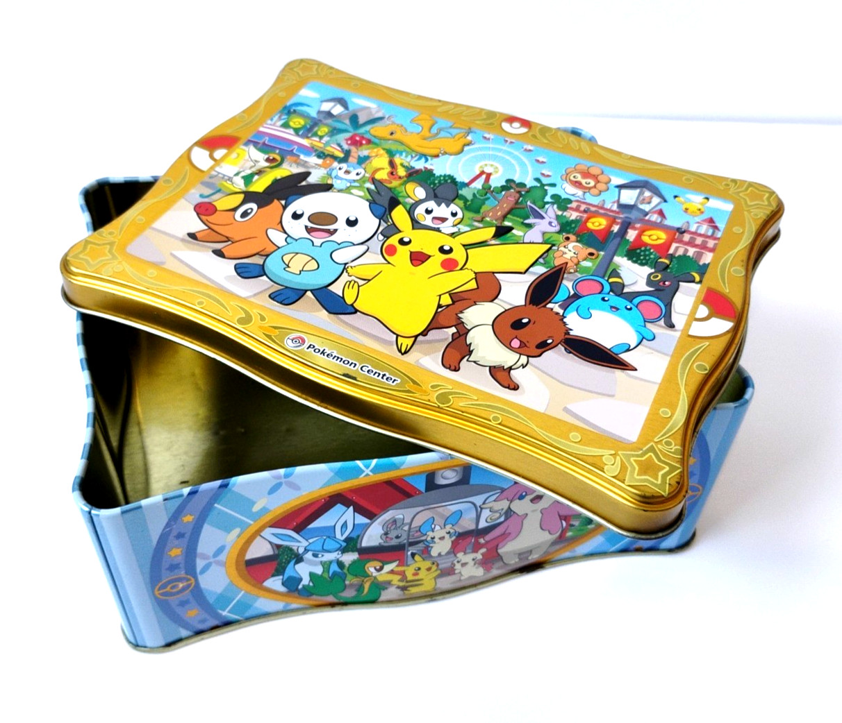 RARE 2013 Japanese Pokémon Center Limited Edition Chocolate Tin – EMPTY – Japan
