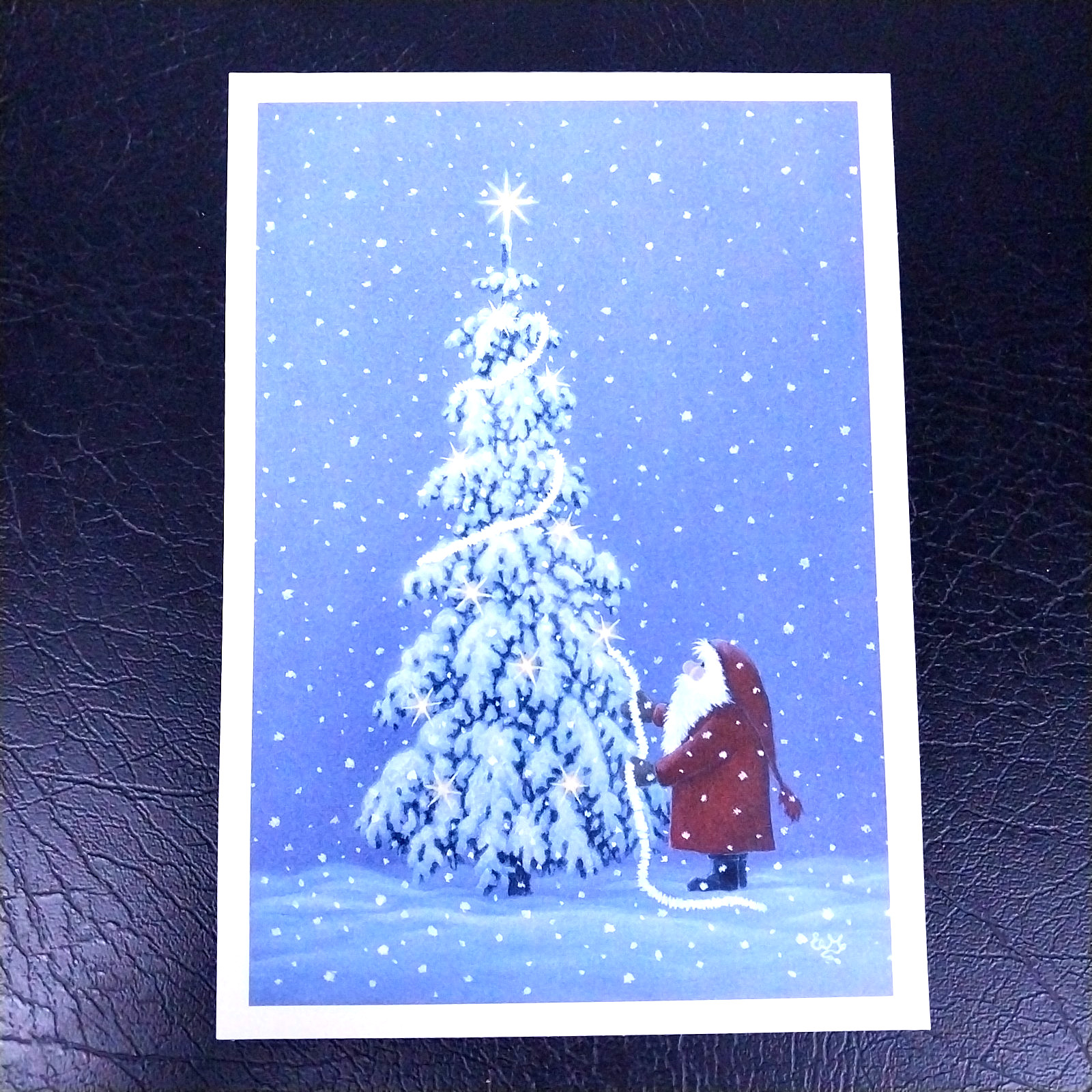 NTHP Christmas Card Sample Advertisement – White Trimmings W917