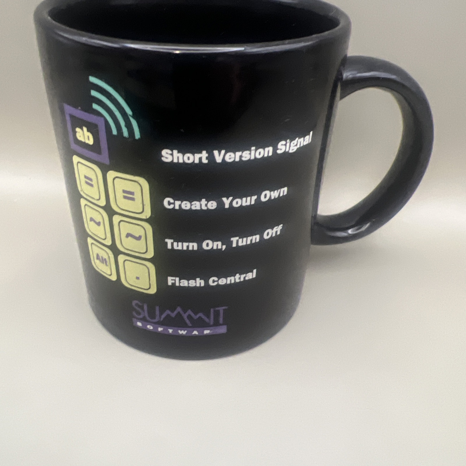 Vintage Computer Coffee Mug Flash Word Software Tech Computer IT Coffee Cup