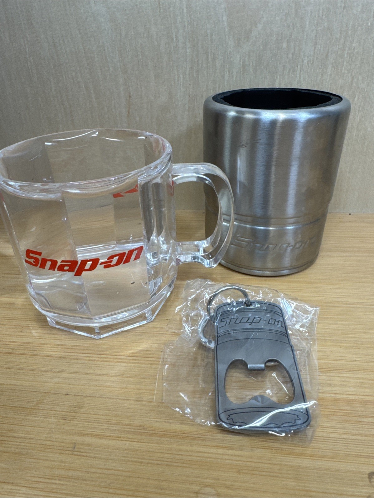 SNAP-ON Tools Cup, Can Holder / Coozy & Bottle opener