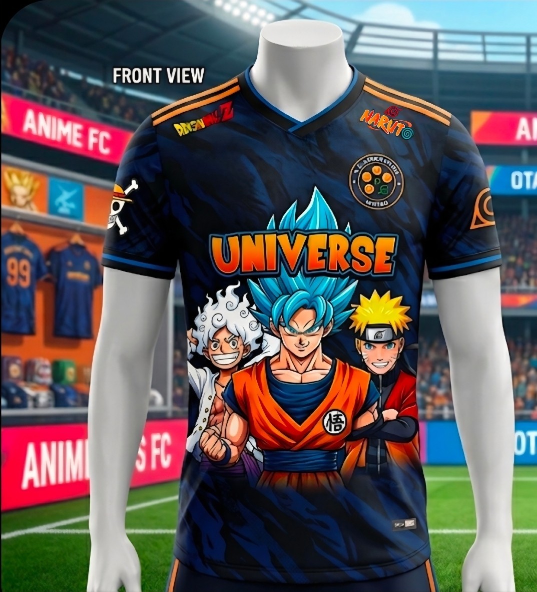 Luffy Style Pirate Mode Lightweight One-Piece Basketball Jersey Tank Top