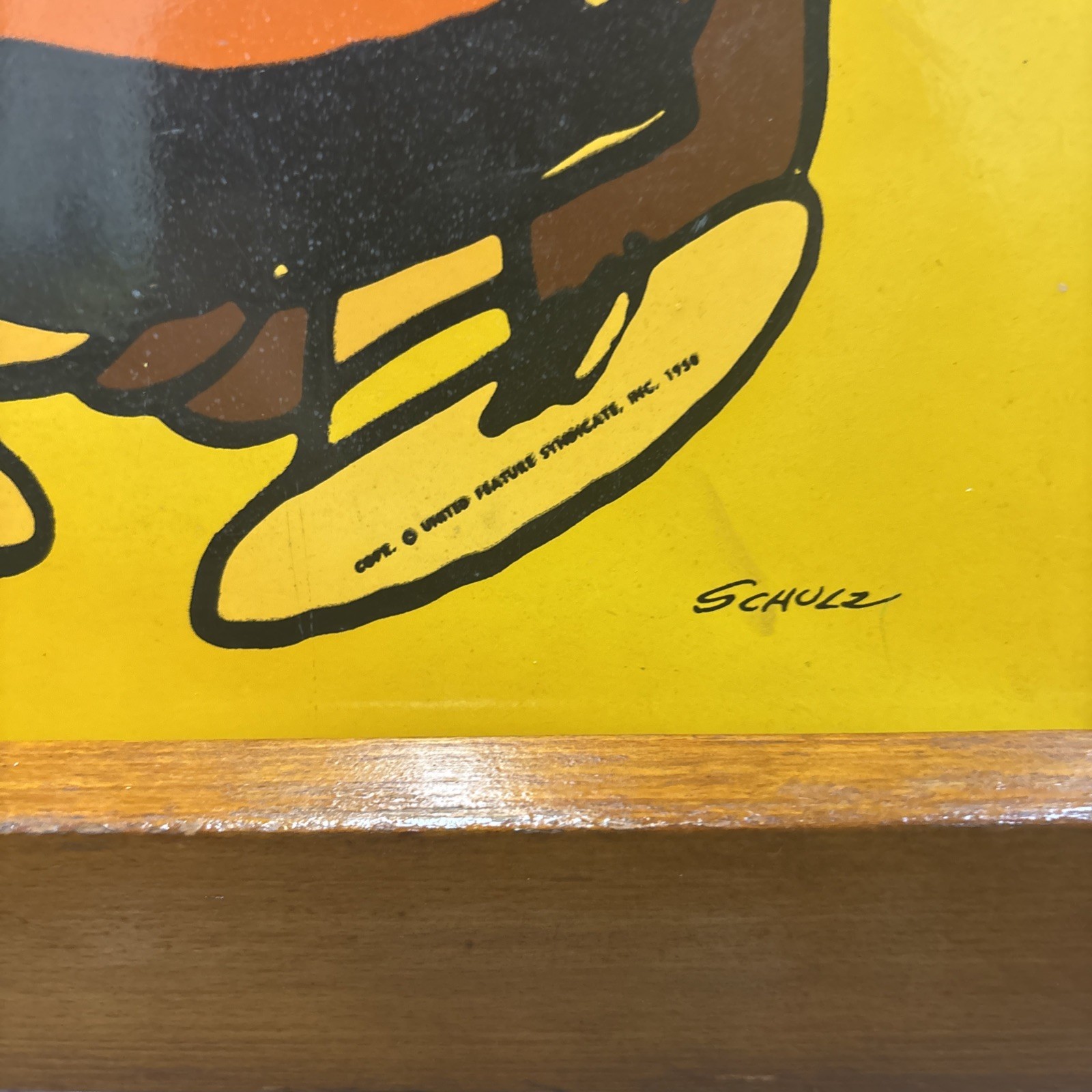 Vintage 1950s Dolly Madison Store Display Advertising Sign Charlie Brown